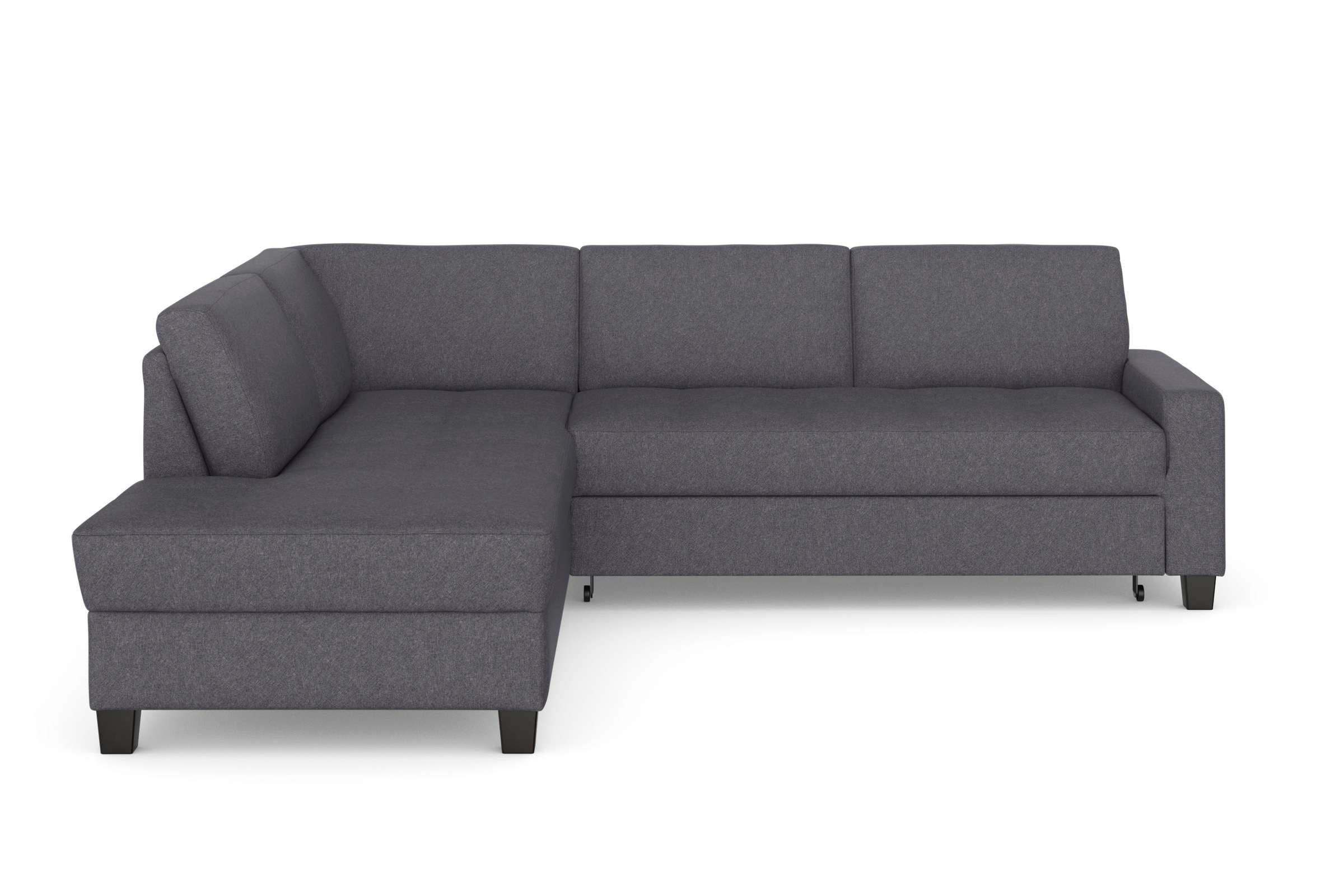 Thumbnail - DOMO collection Ecksofa "Florentina zeitlos und elegant, Sitznähte als Designelement, L-Form" wahlweise mit Bettfunktion...