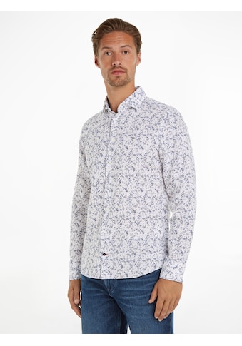 Langarmhemd »CL W-CO/LI DITSY FLOWER SF SHIRT«, mit floralem Print