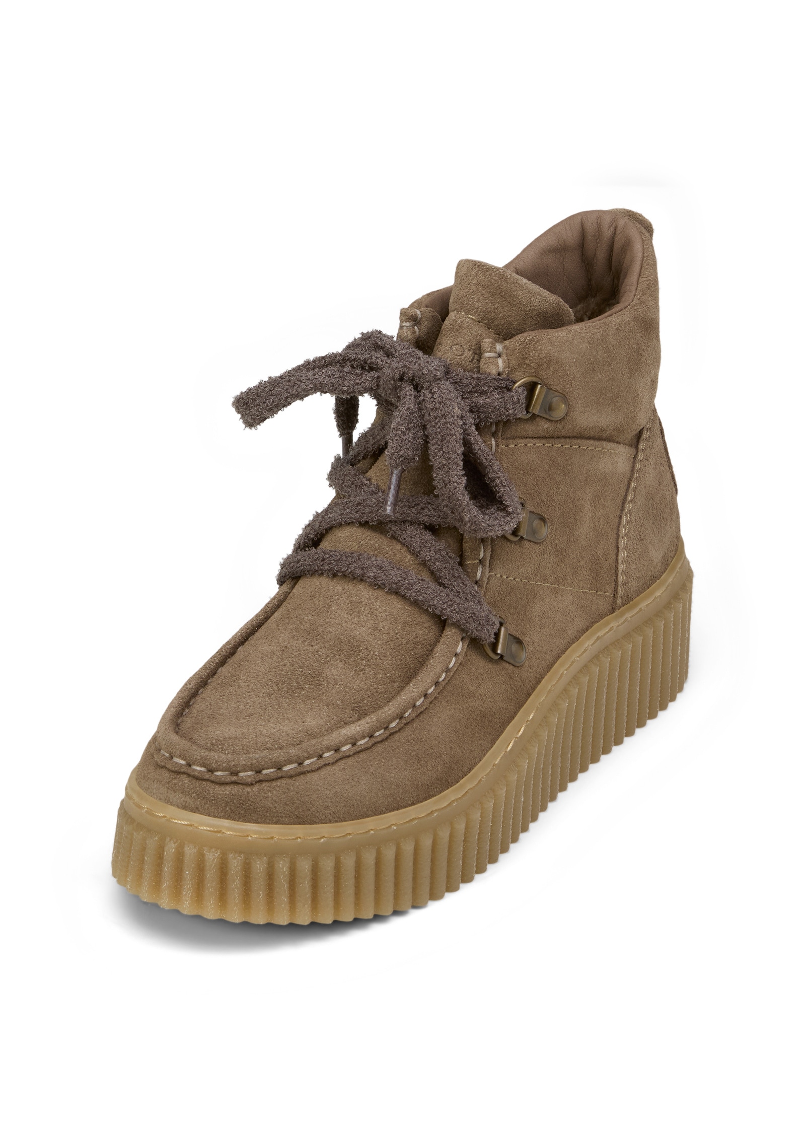 Marc OPolo Stiefelette "mit markanter Rillen-Plateausohle" günstig online kaufen