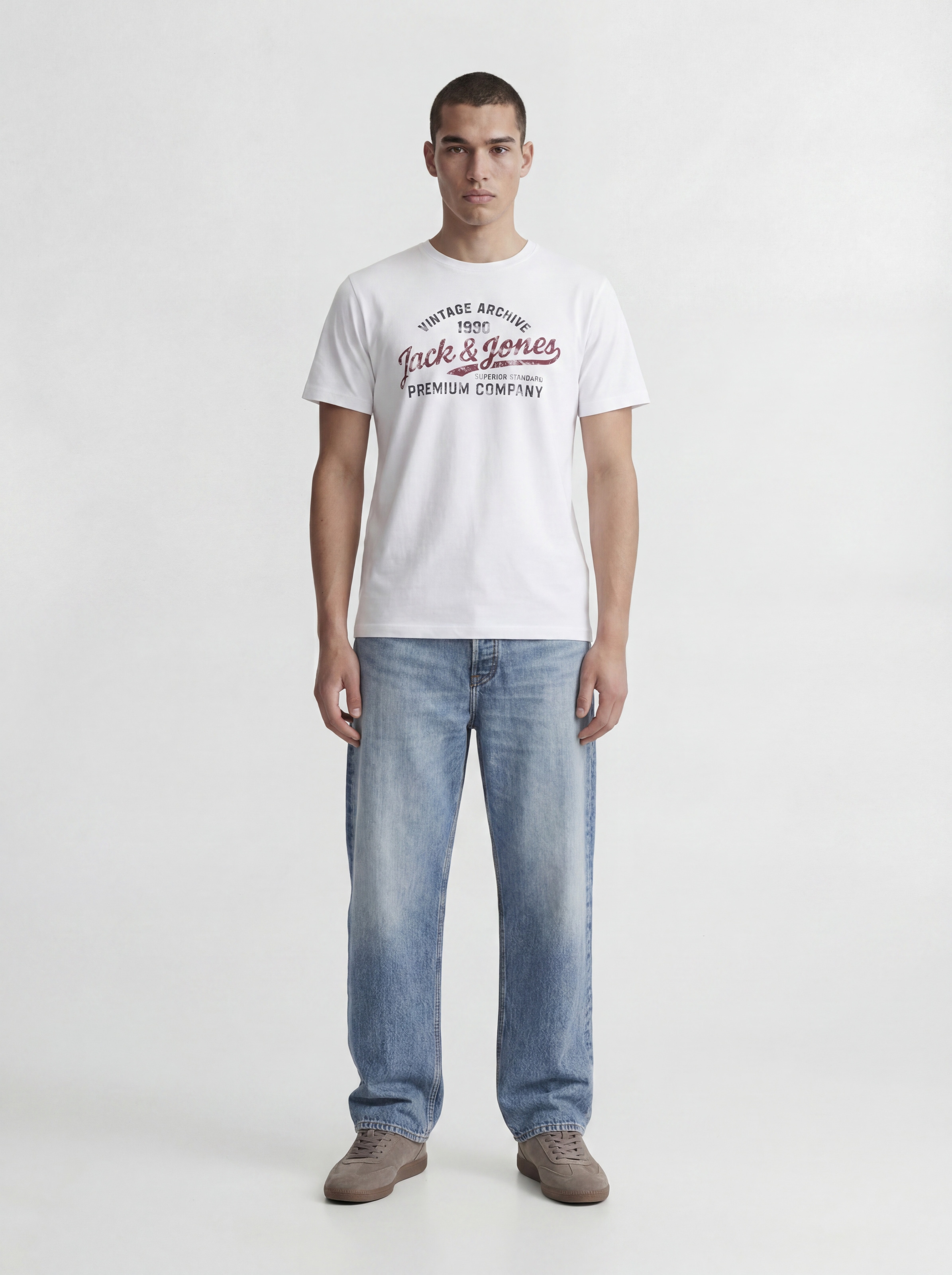 Jack & Jones T-Shirt »JPRBLUMATEO SS TEE SMU 3PK MP« Packung, 3 Baumwolle, normal geschnitten