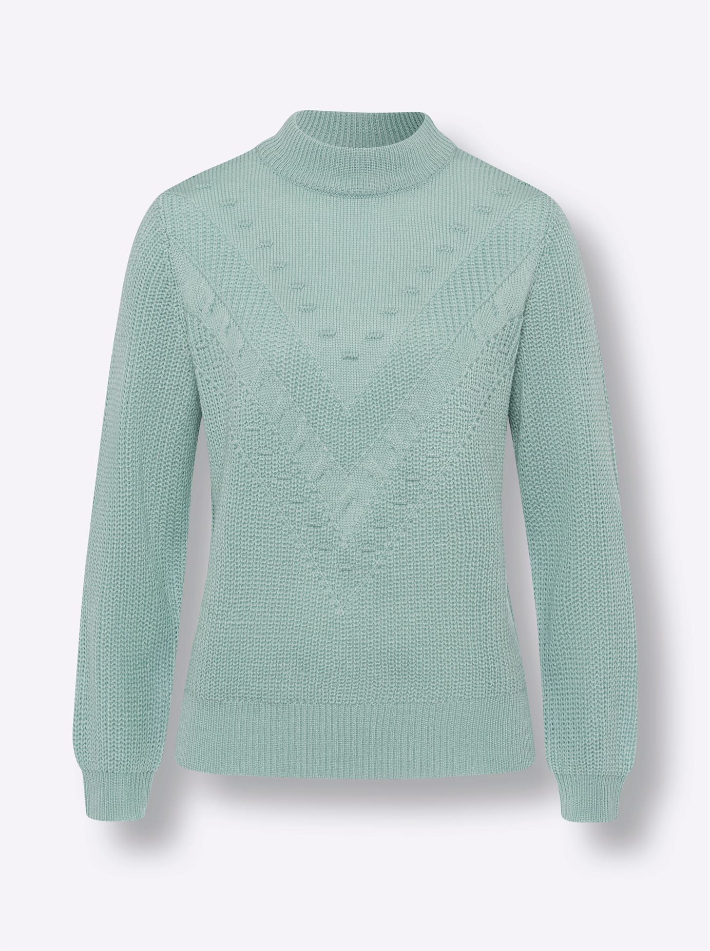 Classic Basics Stehkragenpullover »Langarm-Pullover«
