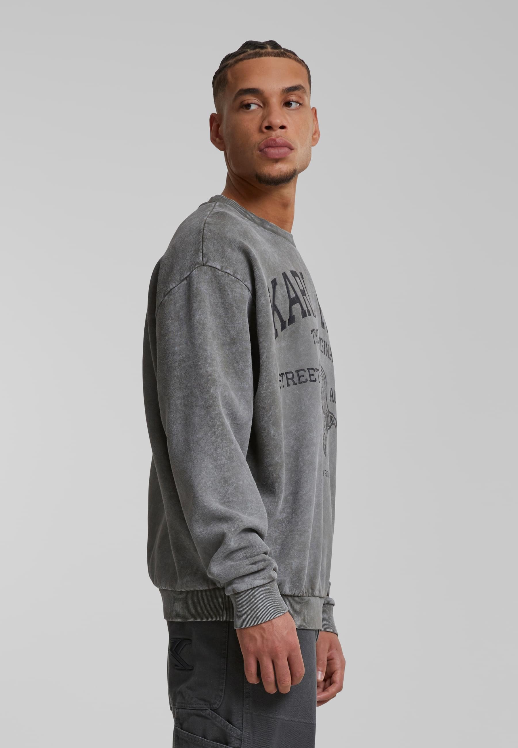 Karl Kani Rundhalspullover »Karl Kani Karl Kani Kani Street Academy OS Crew«, (1 tlg.)