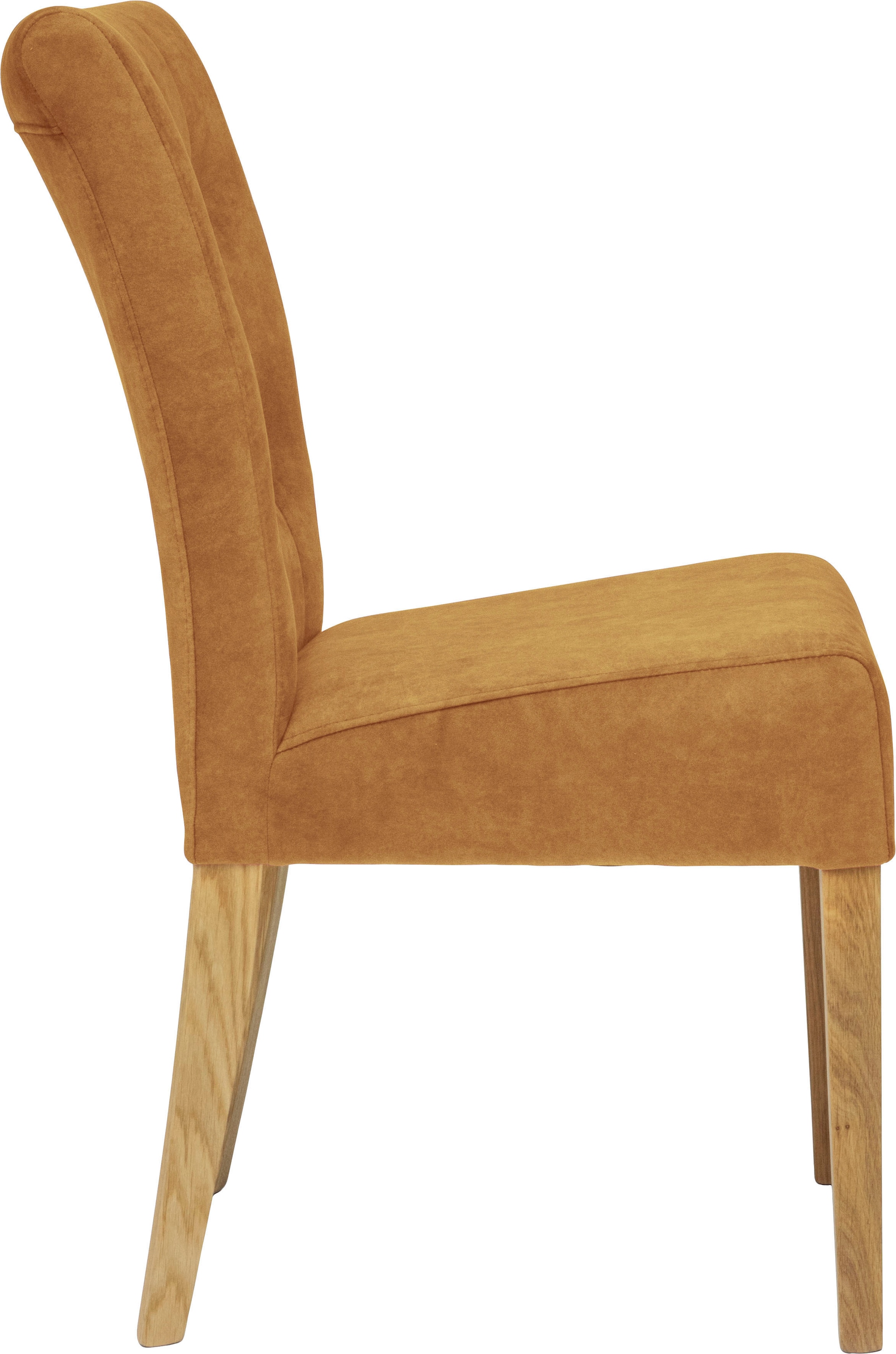Home affaire Polsterstuhl »Queen«, (Set), 2 St., Samtvelours, Esszimmerstuhl mit Knopfheftung, 2er, 4er oder 6er-Set