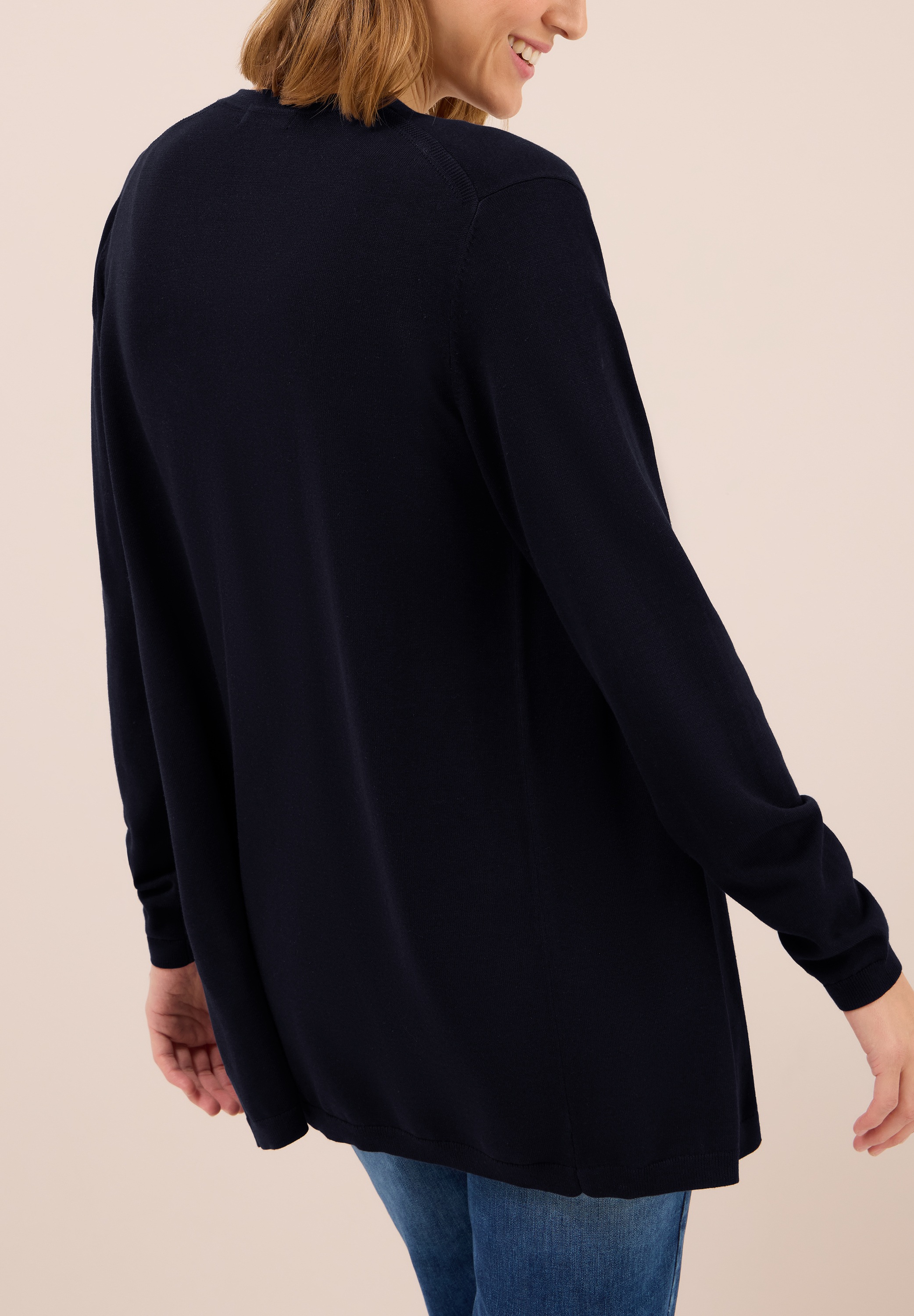 Cecil Longstrickjacke softe Baumwollmischung günstig online kaufen