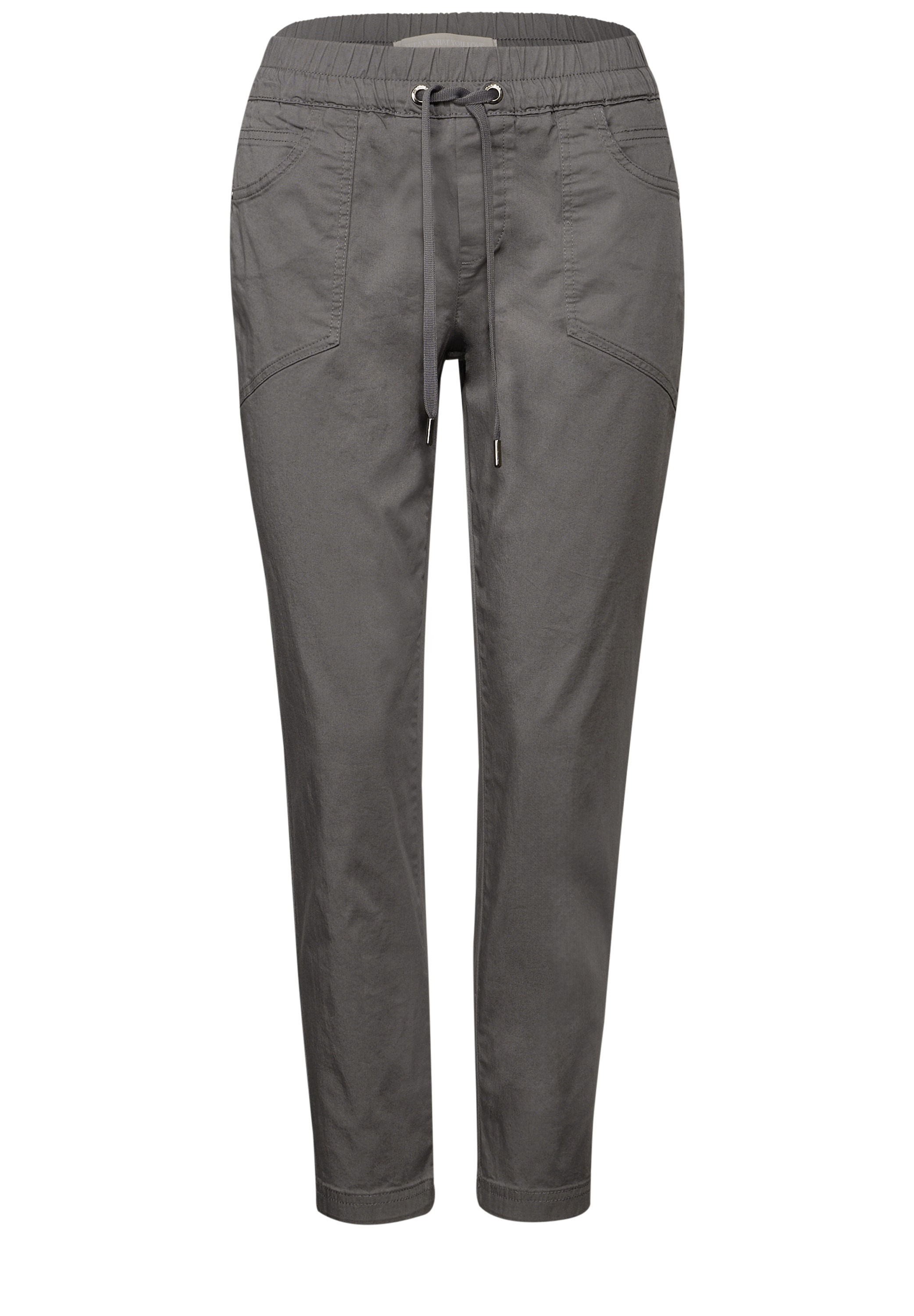 STREET ONE Röhrenhose, mit Elastikbund