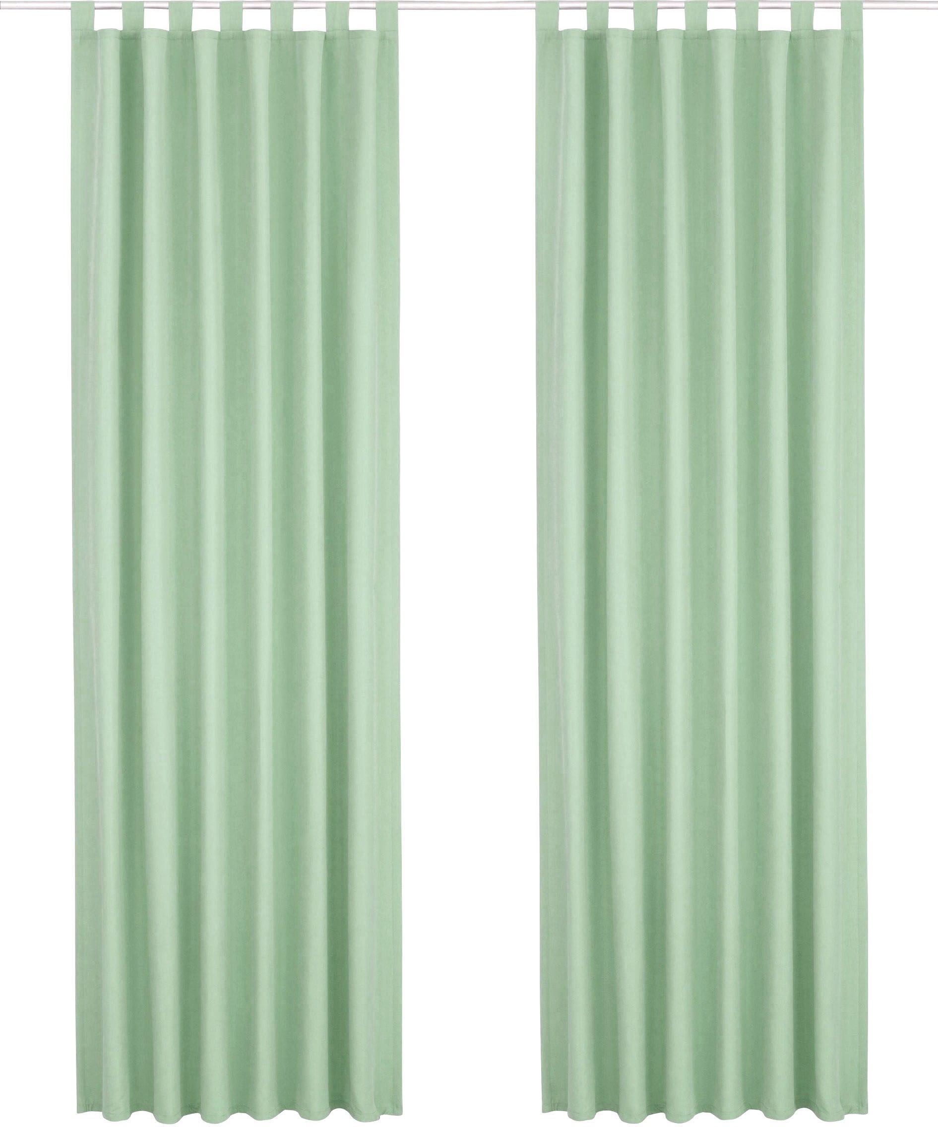 OTTO home Vorhang "Parry" Schlaufen 2 Stk. tlg. 2-er Set, blickdicht, monoc günstig online kaufen