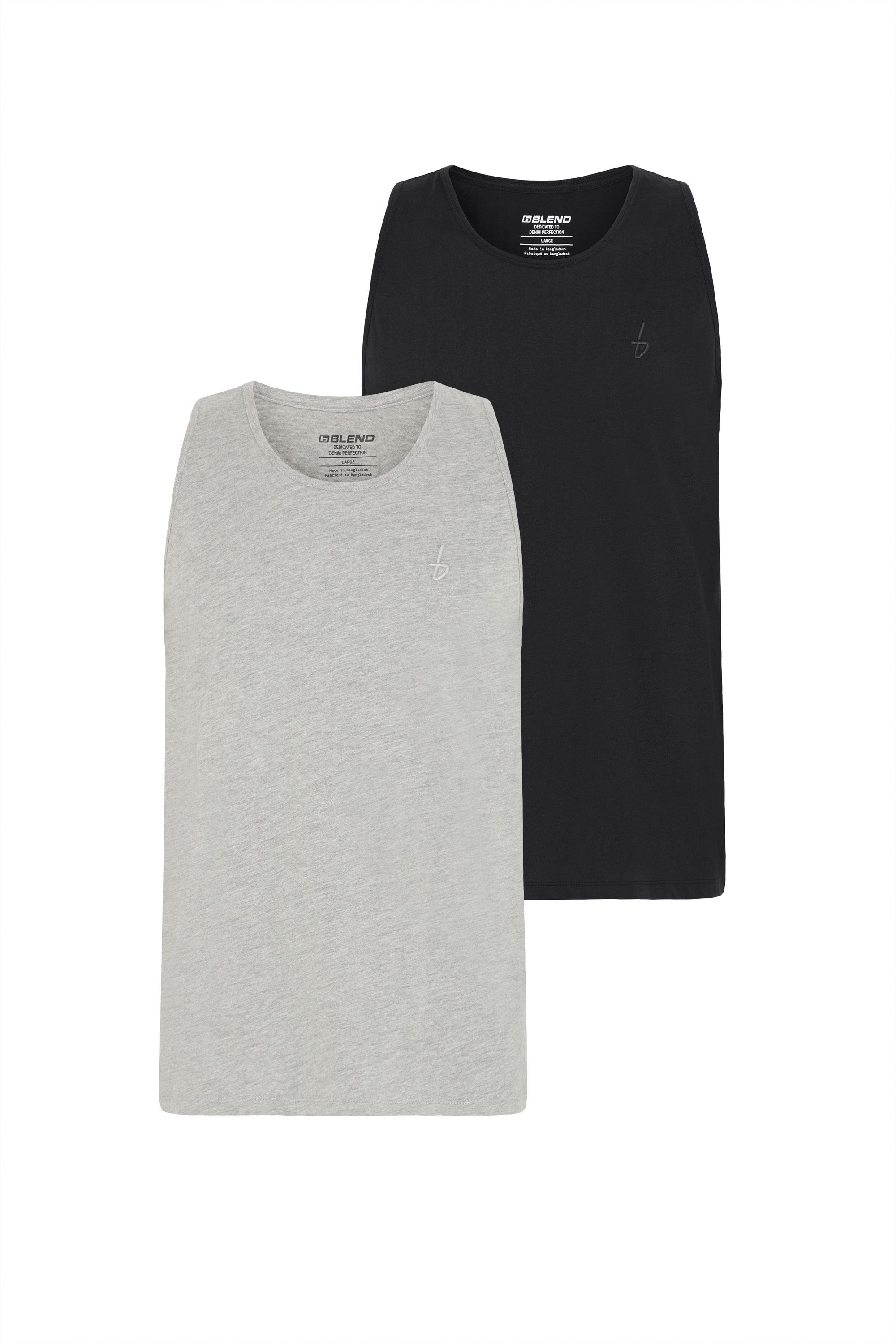 Blend Rundhalsshirt "Rundhalsshirt BHEbil 2 Pack"