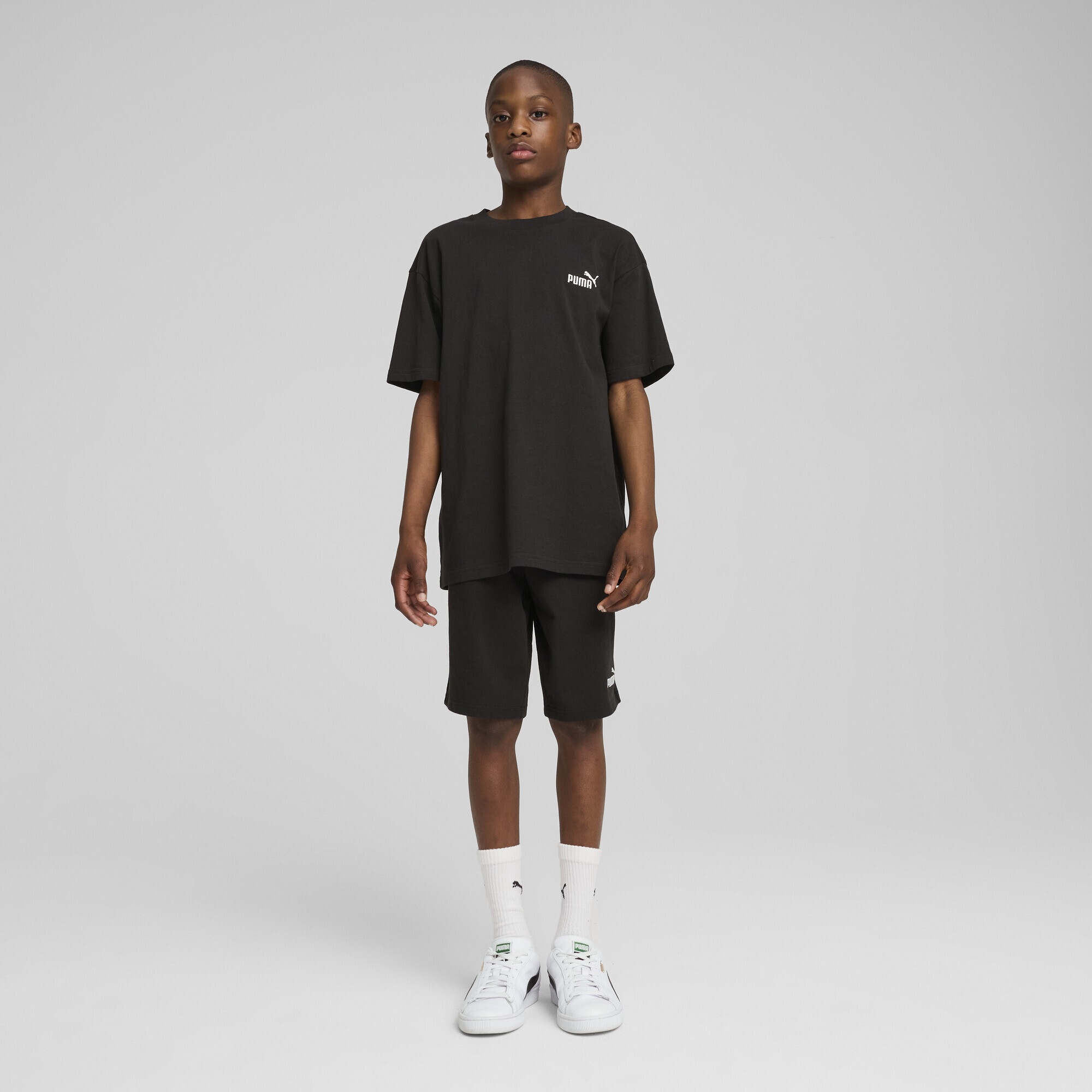 PUMA Sporthose »ESS No. 1 Logo Jersey Shorts Jungen«