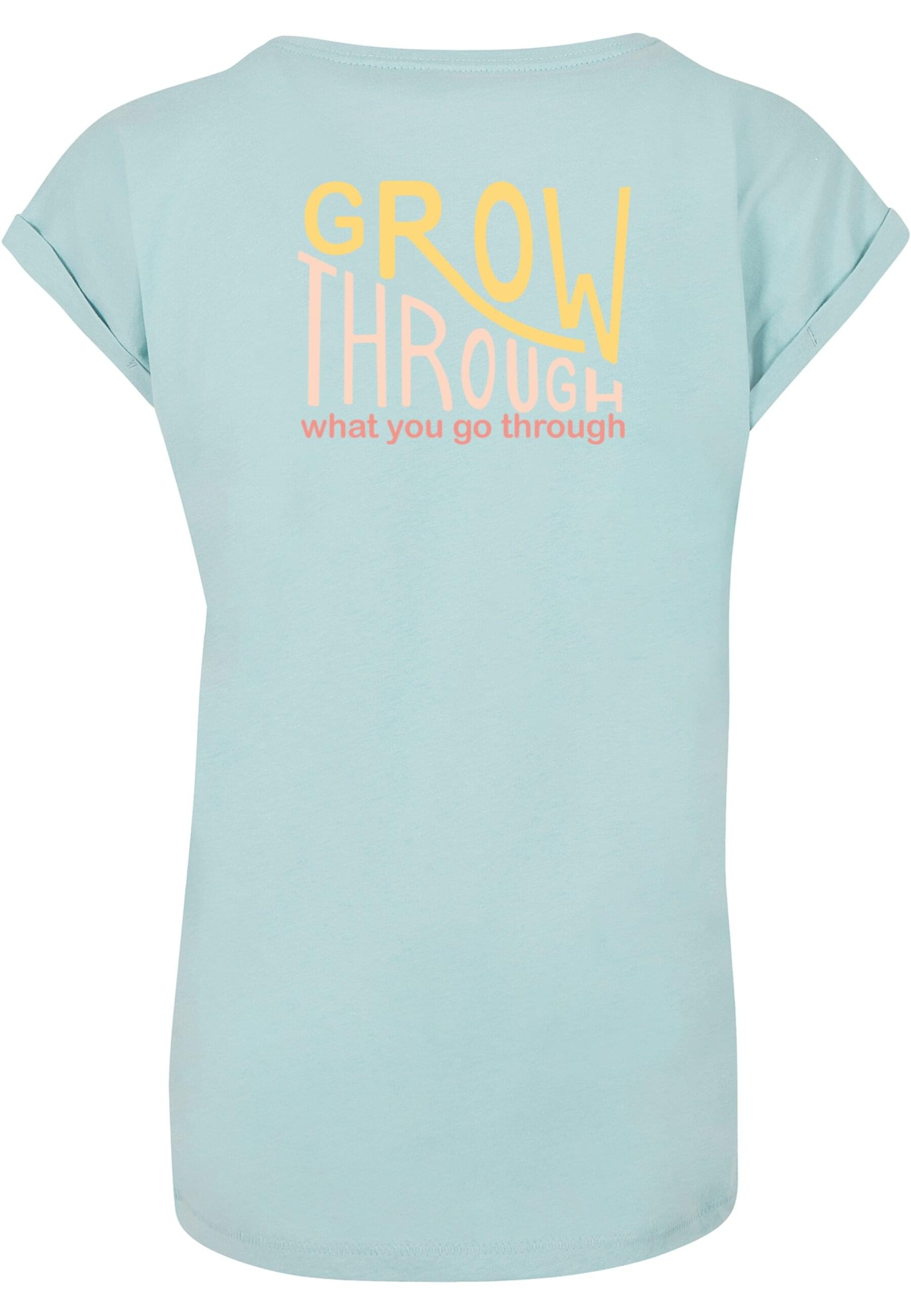 Merchcode T-Shirt "Merchcode Damen Ladies Spring - Grow through 1 T-Shirt" günstig online kaufen