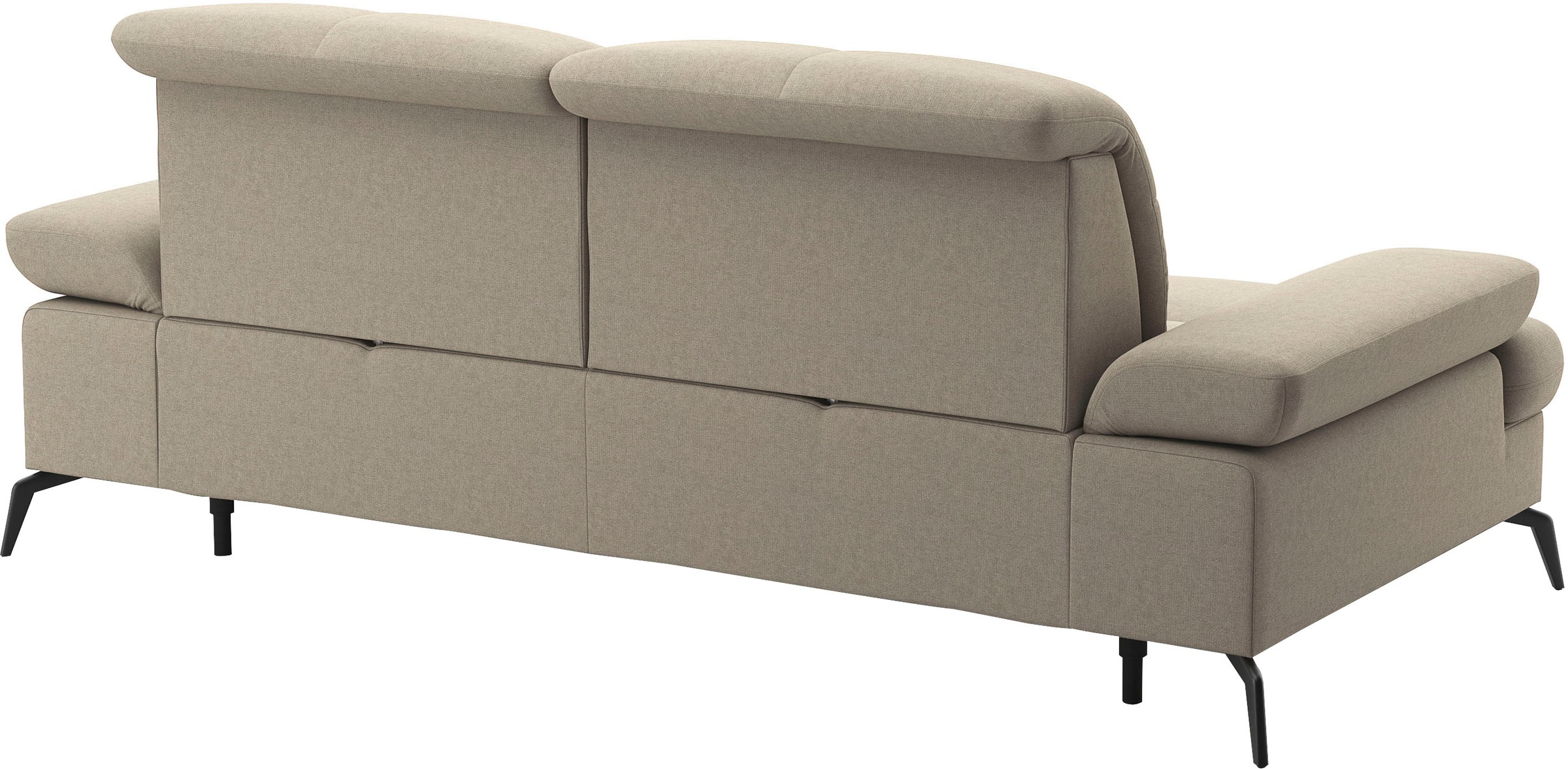 sit&more 3-Sitzer »Amica«, inkl Sitztiefenverstellung und Armteilverstellung