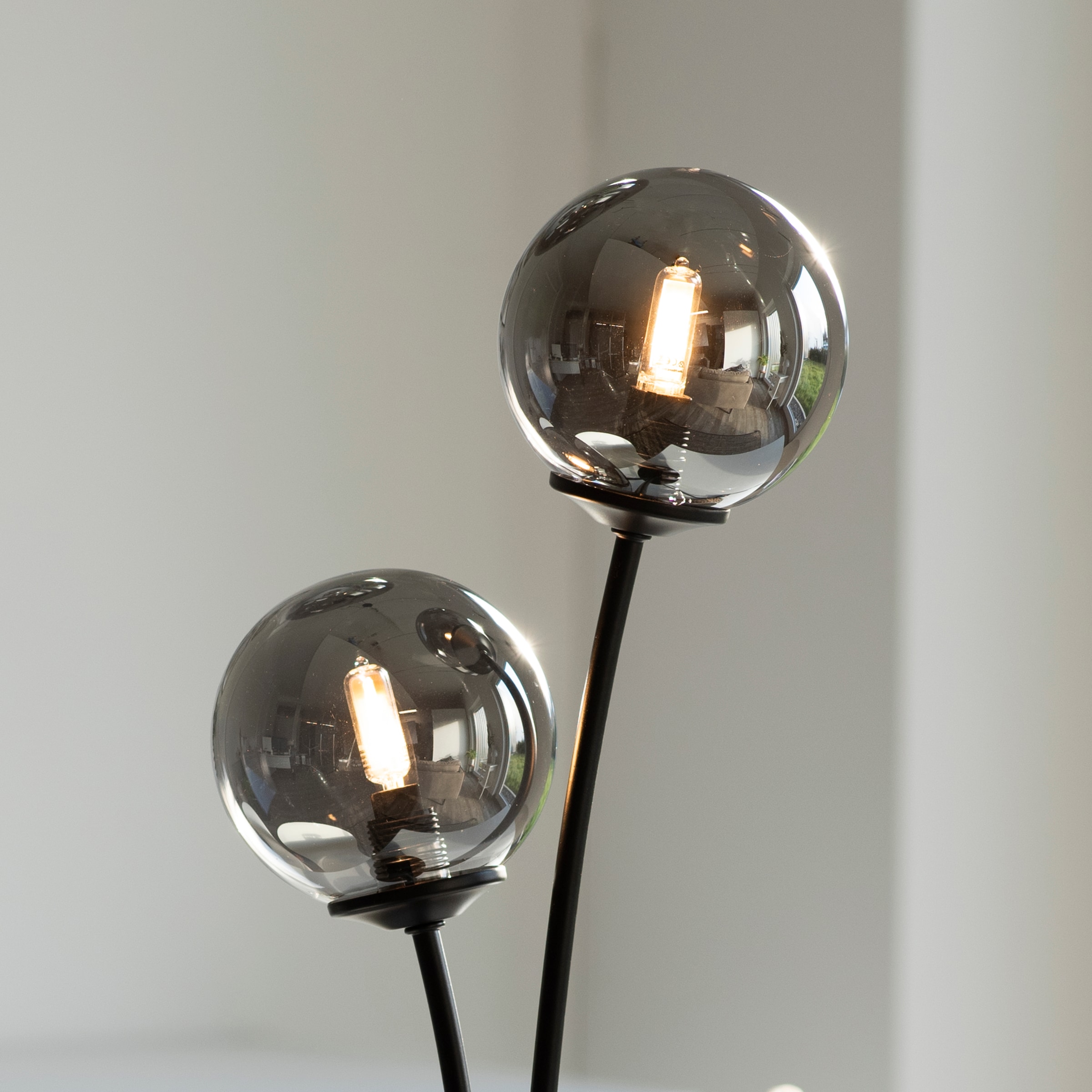 Paul Neuhaus LED Wandleuchte »WIDOW«, 2 flammig-flammig, Schalter, Kippschalter