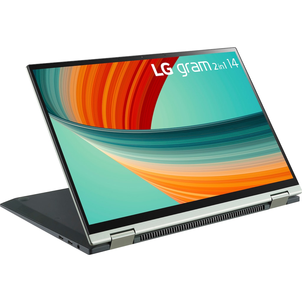 LG Notebook »Gram 14T90R-G.AA77G«, 35,5 cm, / 14 Zoll, Intel, Core i7, Iris Xe Graphics, 1000 GB SSD