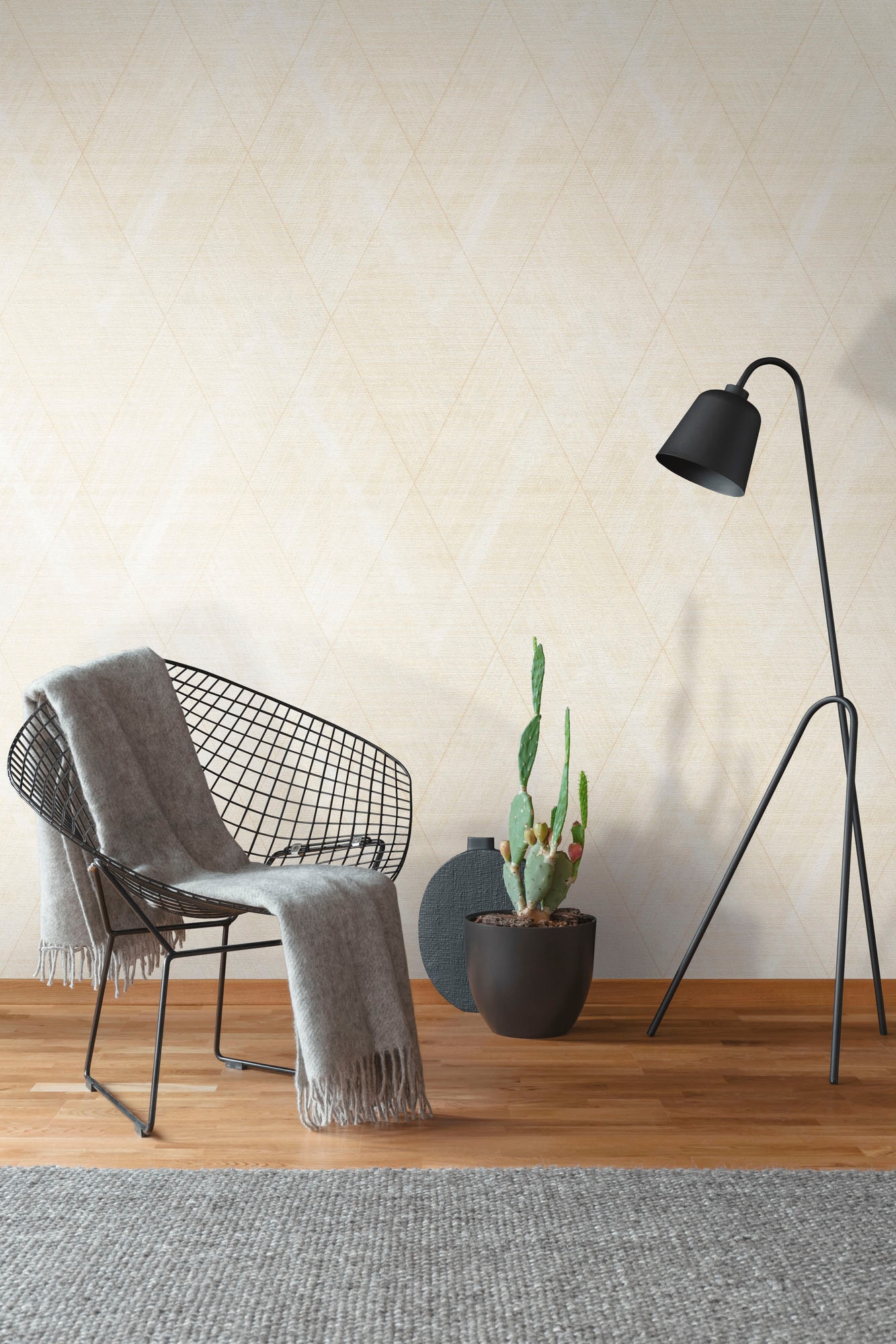 A.S. Création Vliestapete "THE BOS Grafisch" abstrakt gemustert leicht glänzend leicht strukturiert Grafiktapete Tapeten Wohnzimmer Schlafzimmer Küche modern Design Optik