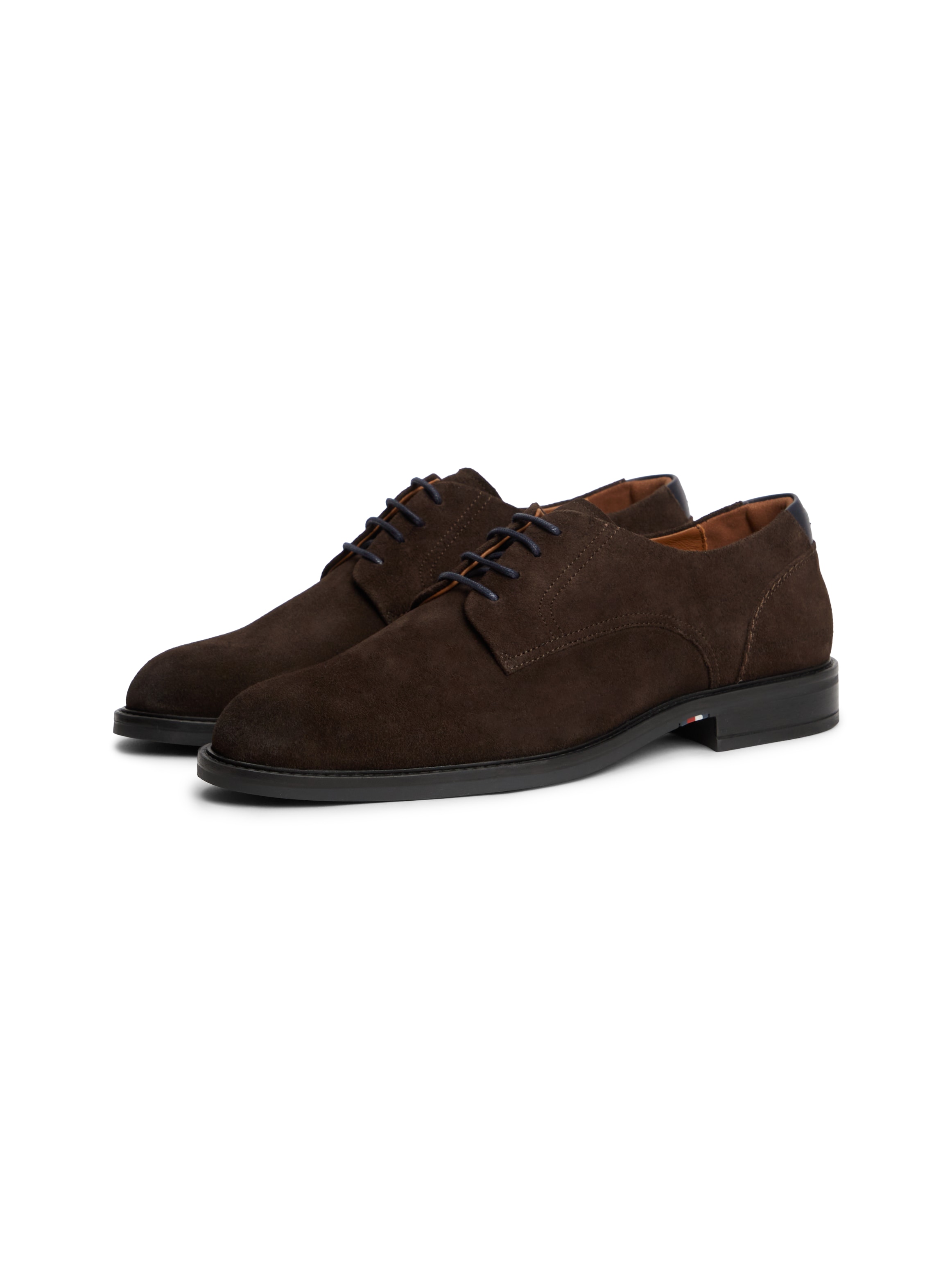 Tommy Hilfiger Schnürschuh "CORPORATE DRESSY SUEDE SHOE" Businessschuh in eleganter Optik