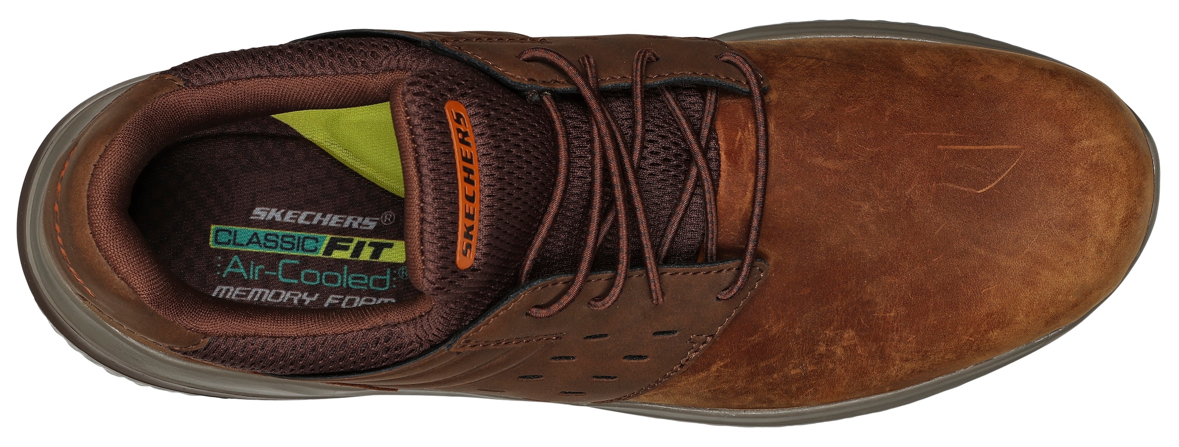 Skechers Slip-On Sneaker »DELSON 3.0«, Sneaker, Freizeitschuh, Slipper mit Goga Mat®-Fußgewölbestützung