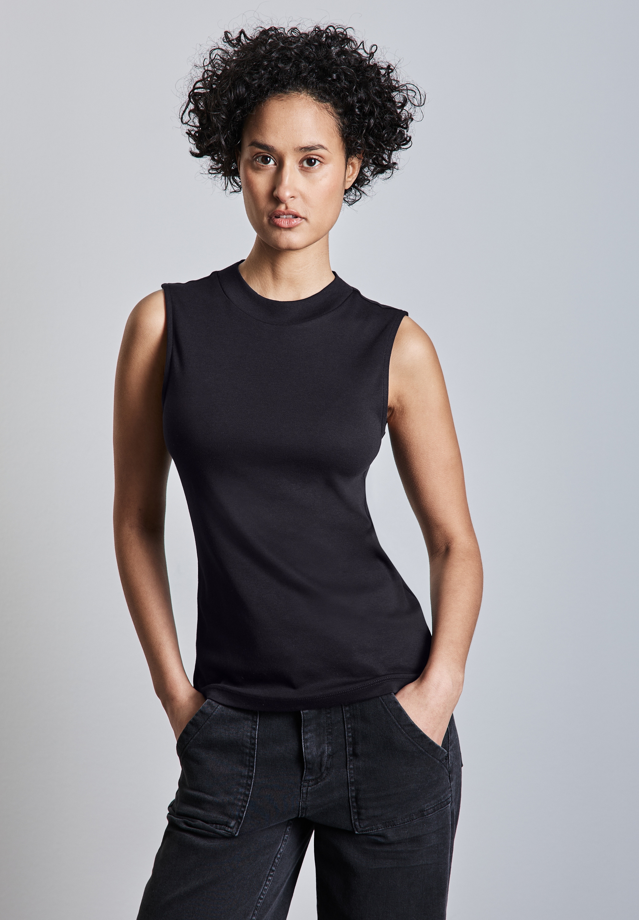 STREET ONE Tanktop, im soften Baumwoll-Mix