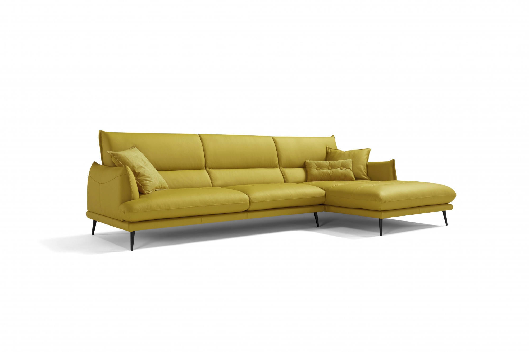 Egoitaliano Ecksofa "FUNNY, hochwertiges und aktuelles Design, bequeme Rück günstig online kaufen
