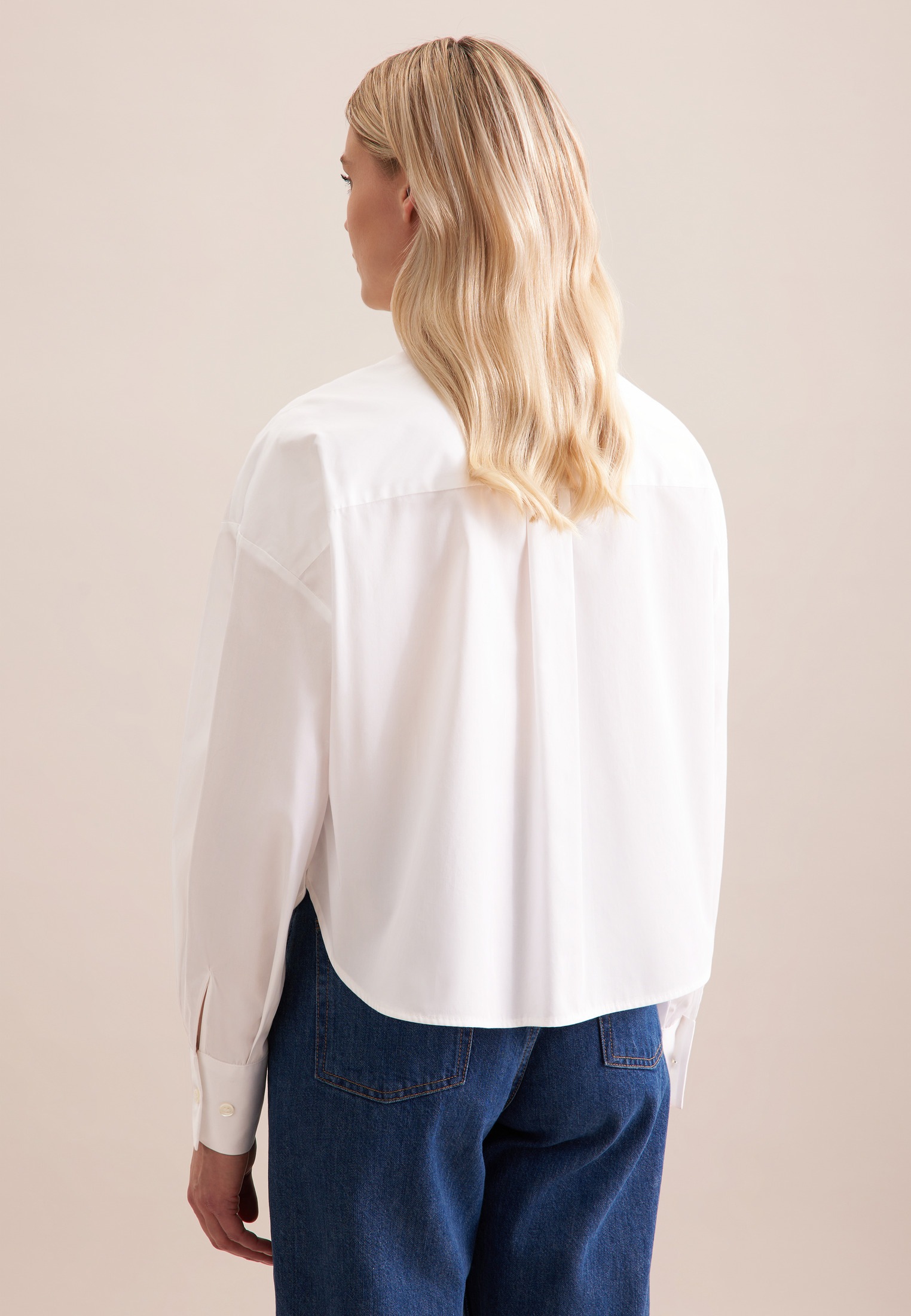 seidensticker Hemdbluse "Schwarze Rose" 1/1 Kragen Uni günstig online kaufen