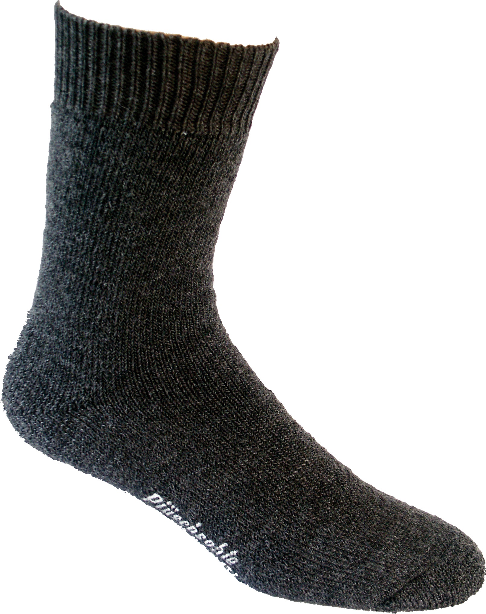 NORDPOL Arbeitssocken "Socken 3 Paar Vollplüsch-Socke kurz 7000 grau 70% Wolle / 30% Polyester", 42, grau, Socken