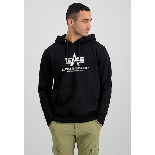 Alpha Industries Hoodie »Alpha Industries Men - Hoodies Basic Hoody Foil  Print« ▷ für | BAUR