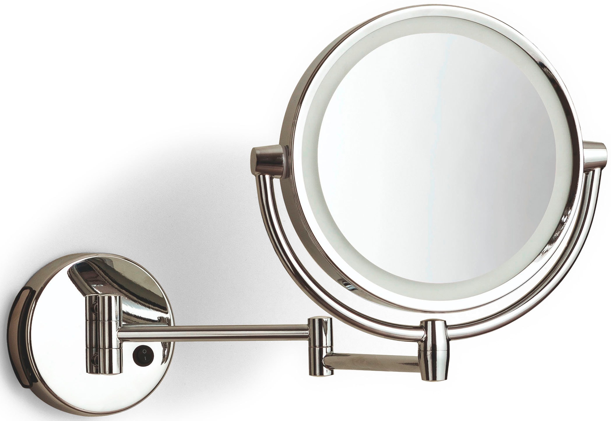 Kosmetikspiegel, 5-fache Vergrößerung, Ø: 20 cm