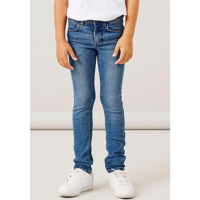 bestellen | It Slim-fit-Jeans XSLIM »NKMTHEO NOOS« Name 1090-IO BAUR JEANS