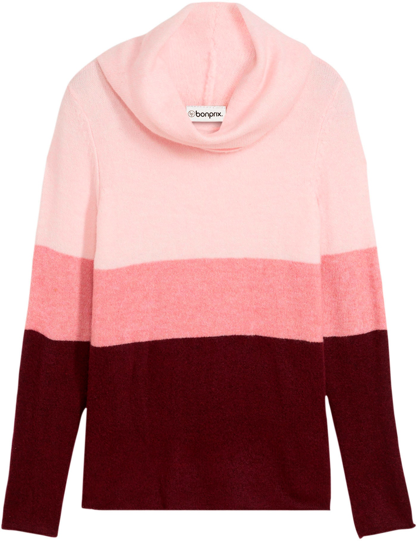 bonprix Rollkragenpullover »Rollkragenpullover« mit Elasthan-Anteil, mit Wasserfallkragen, lockere Passform