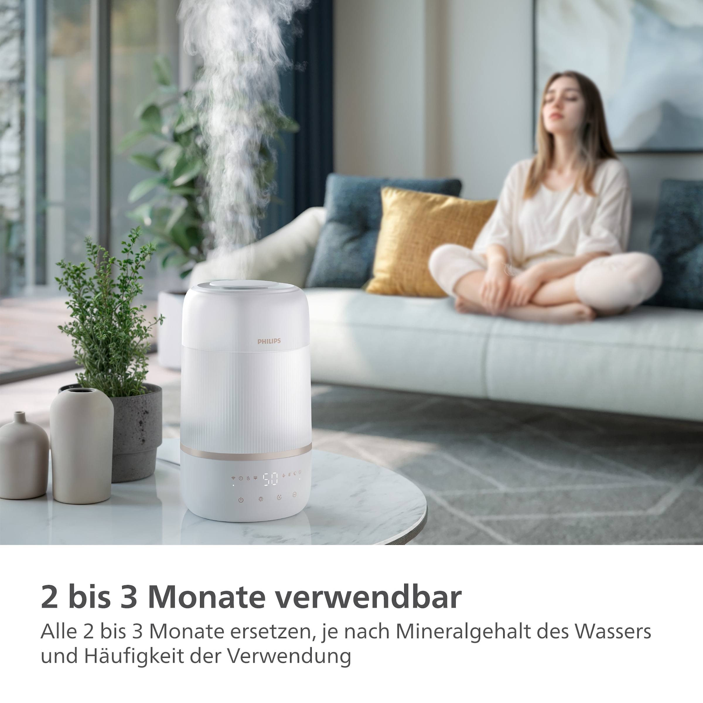 Philips Kalkfilter »FY5133/00 kompatibel mit 1000 Series Luftbefeuchtern«, 2–3 Monate verwendbar