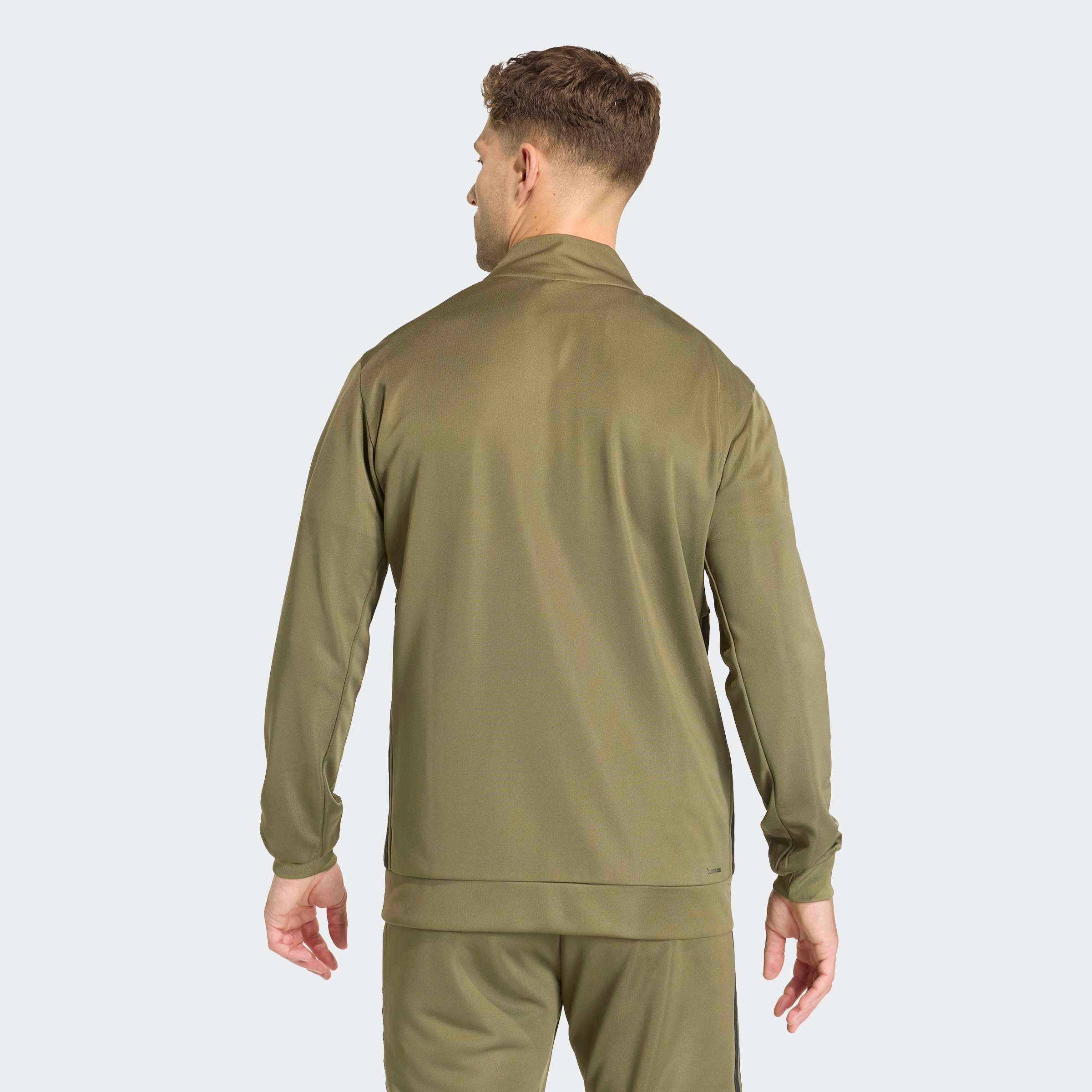 adidas Performance Trainingsjacke »WORKOUT ESSENTIALS ALL-SET 3-STREIFEN KNIT«