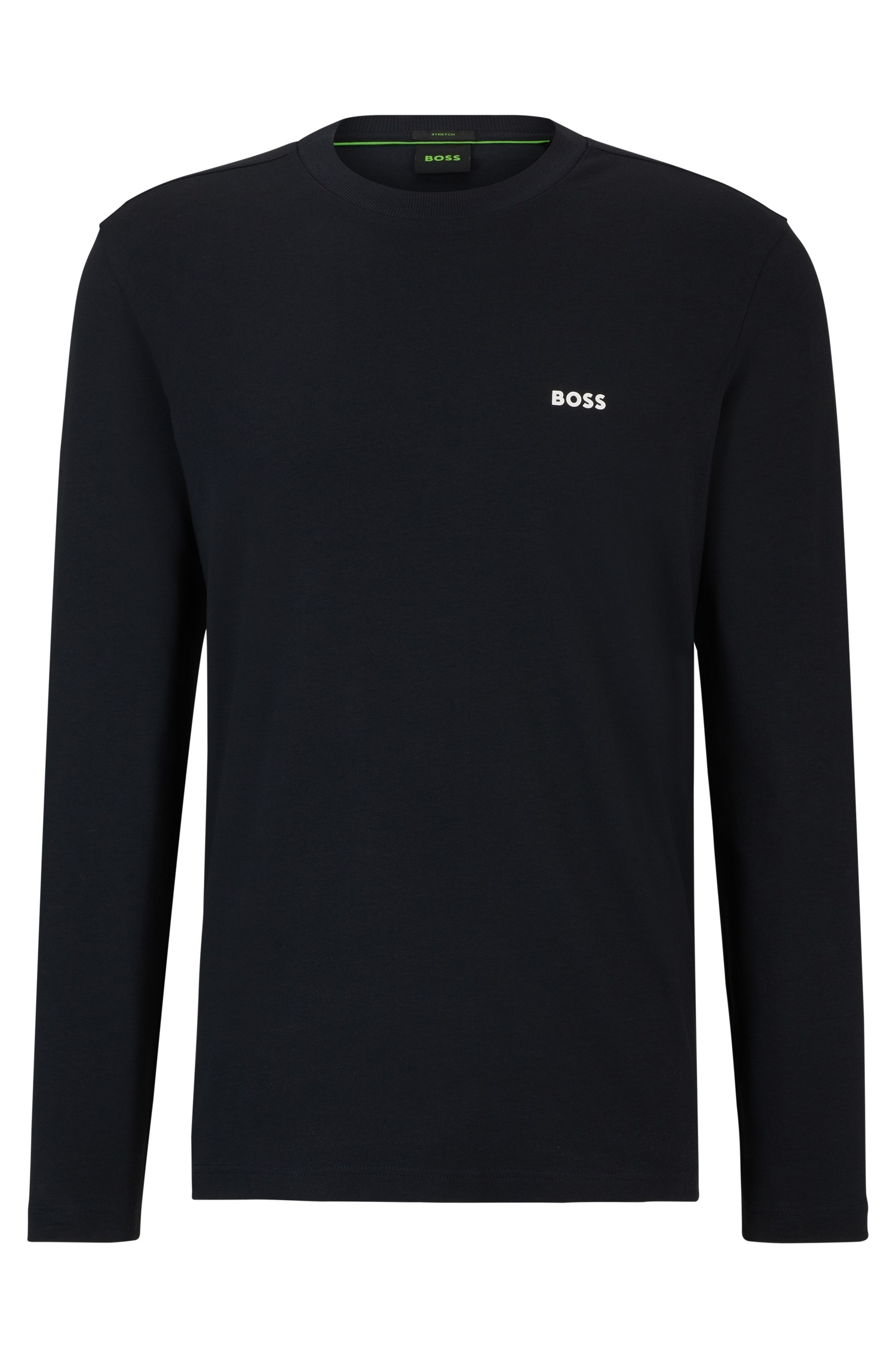 BOSS GREEN Langarmshirt »Tee Long«, mit Rundhalsausschnitt