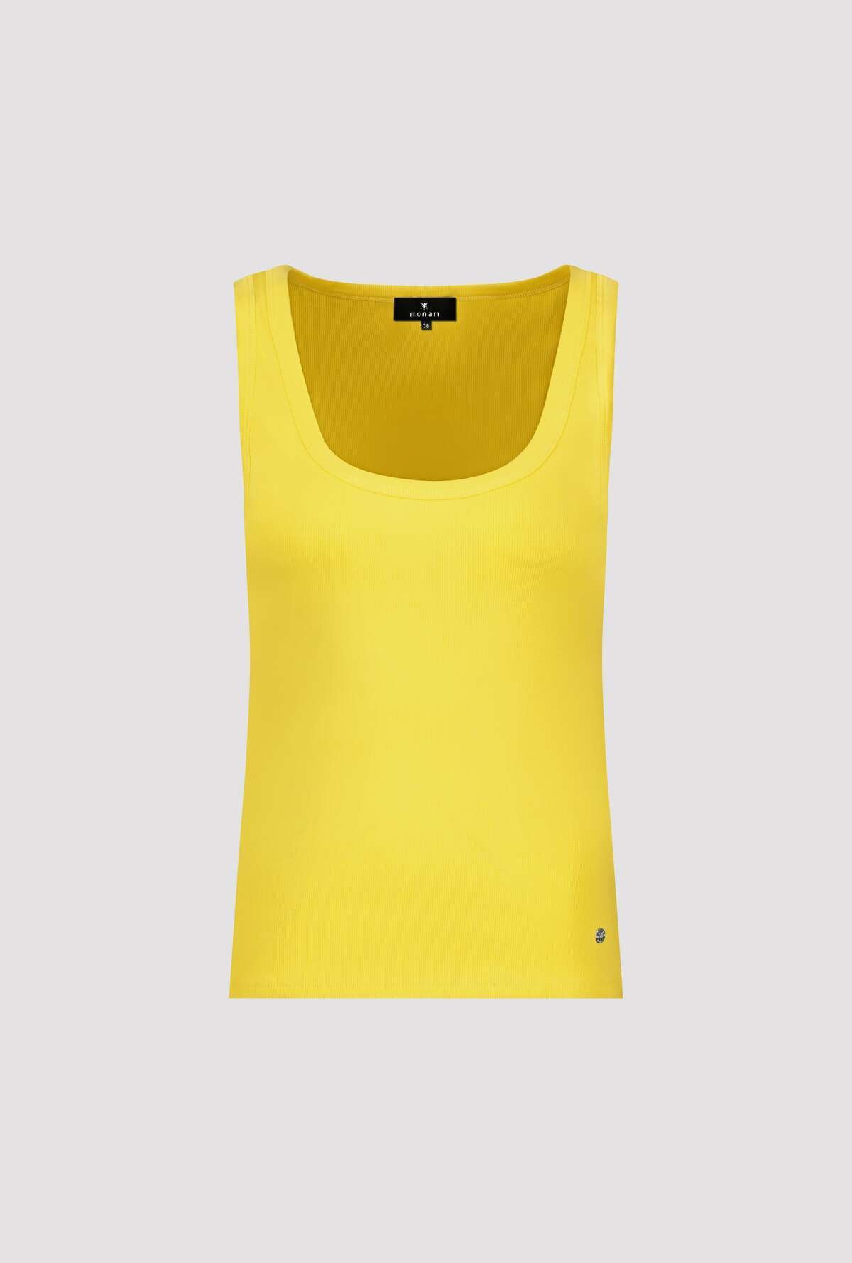 Monari Tanktop Regular fit mit Rundhalsausschnitt