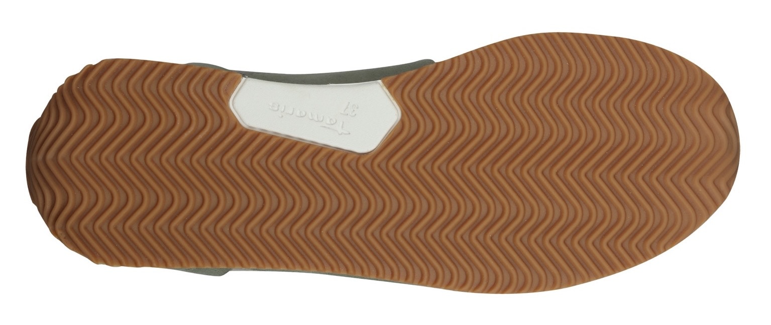 Tamaris Sneaker, Freizeitschuh, Halbschuh, Schnürschuh mit Logoaufnäher
