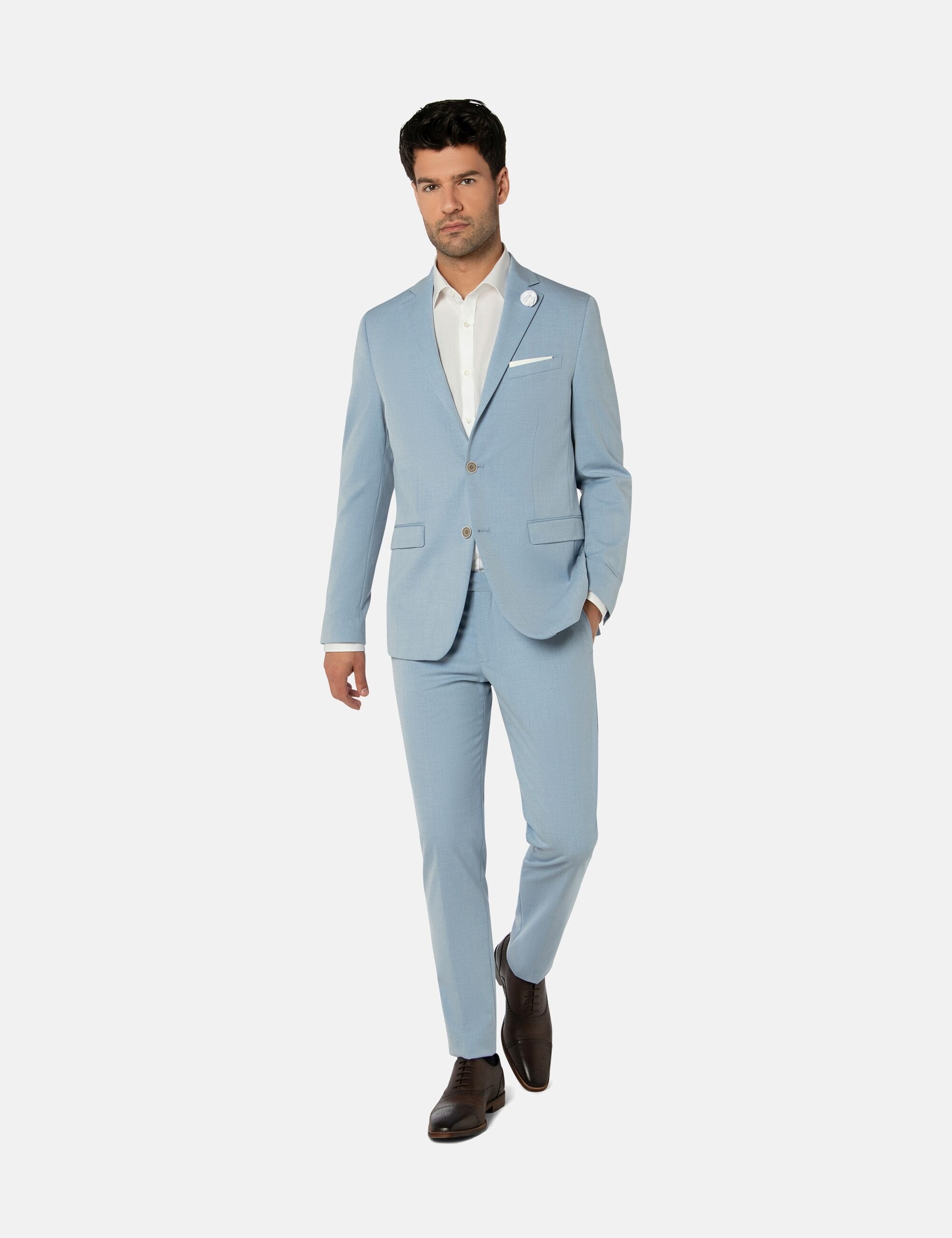 Thomas Goodwin Anzug "3024-90", (2 tlg.), slim fit, mit modischen Accessoir günstig online kaufen