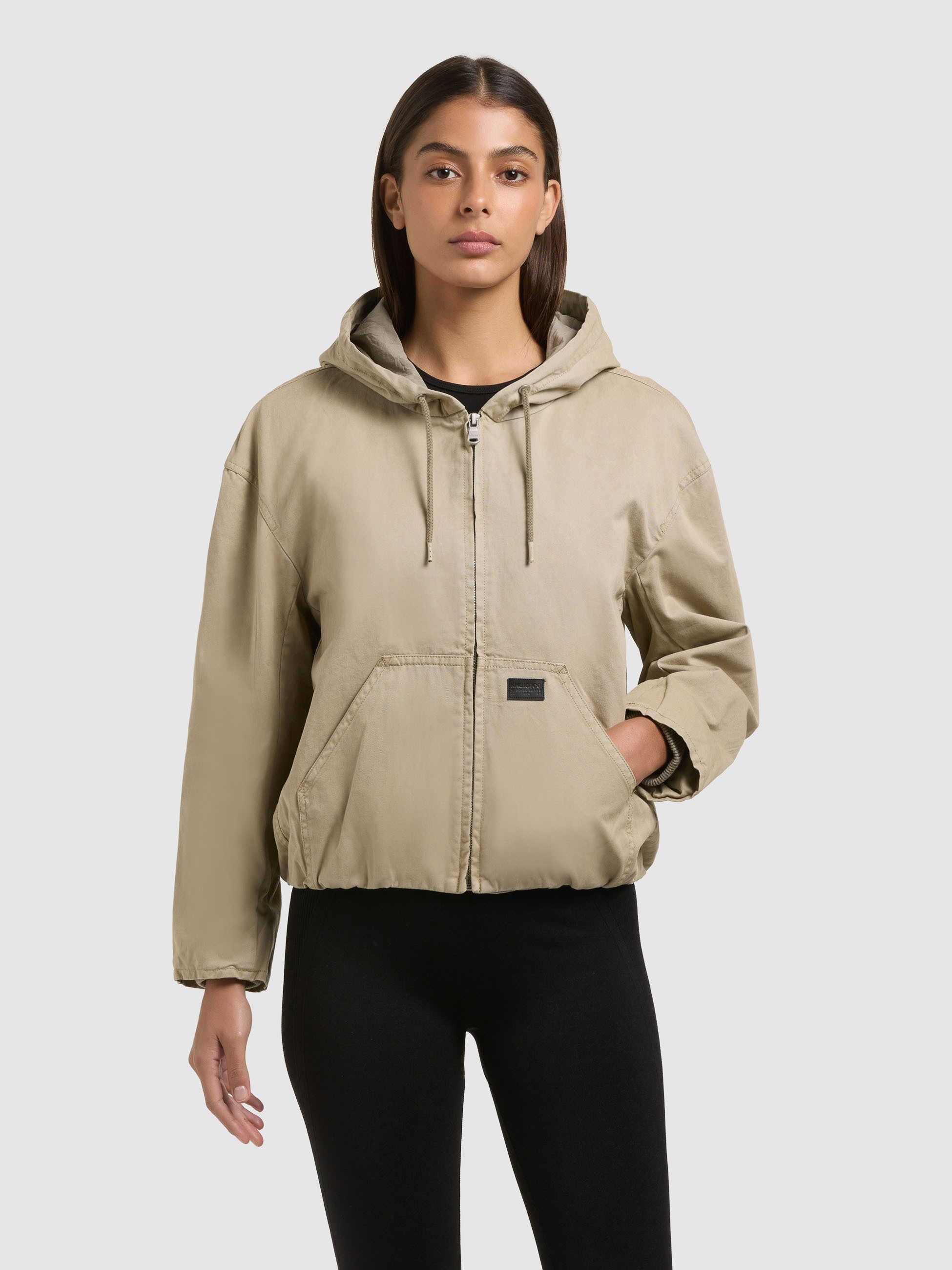 khujo Blouson »JUDY« mit Kapuze