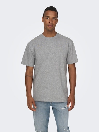 ONLY & SONS Rundhalsshirt »ONSFRED RLX SS TEE«