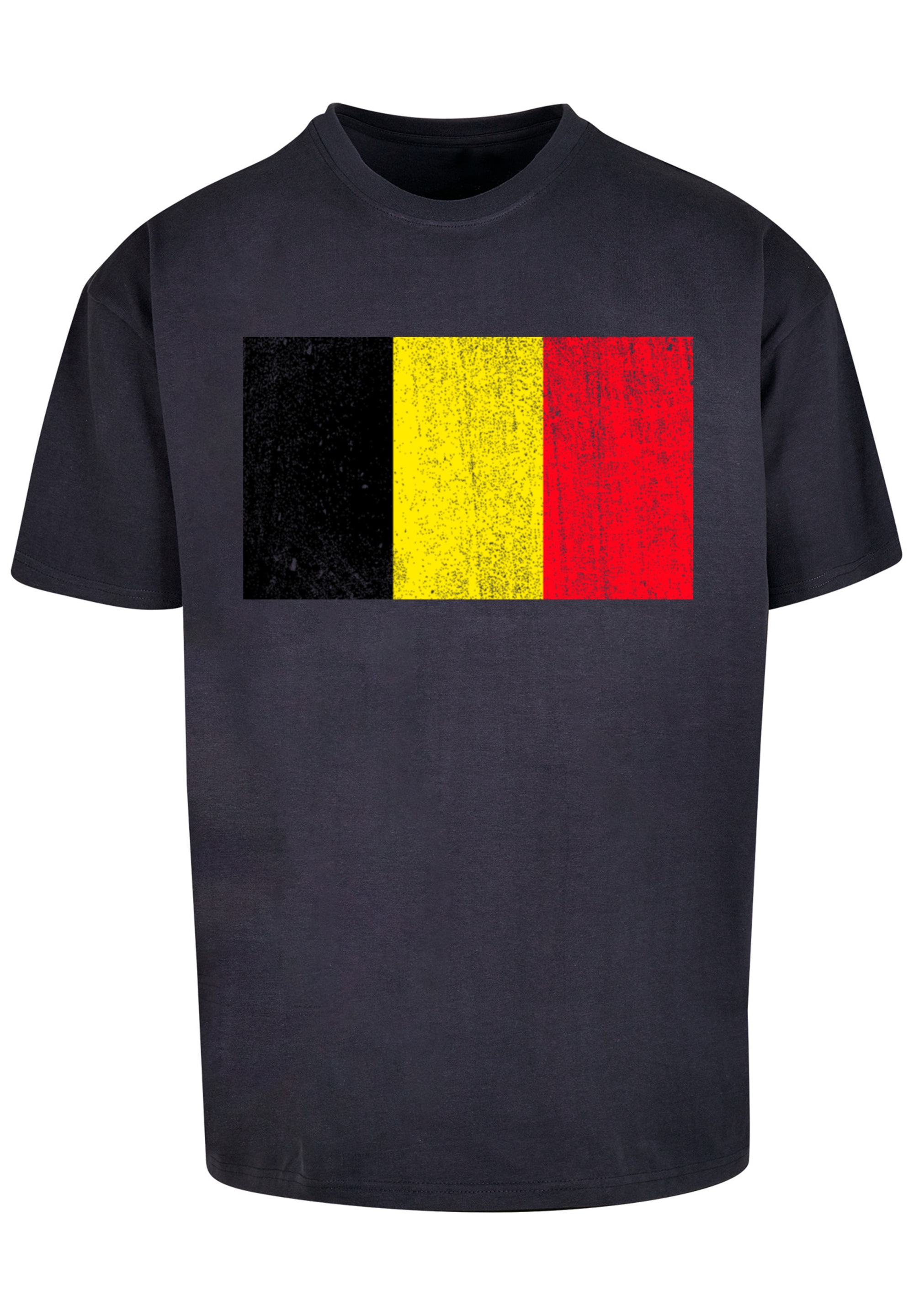 F4NT4STIC T-Shirt "Belgium Belgien Flagge", Print günstig online kaufen