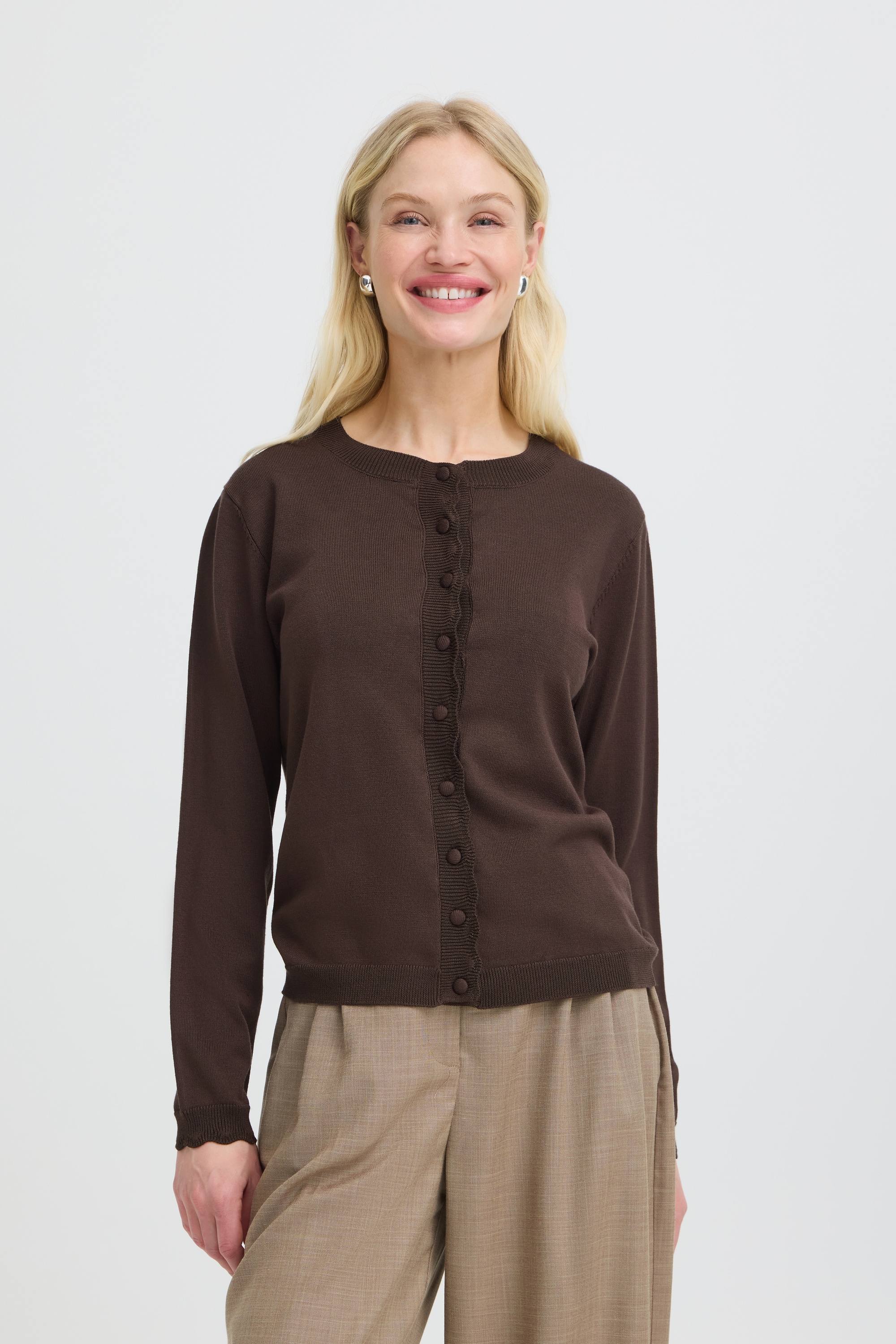 b.young Strickjacke »Damen Langarm BYMMORLA«