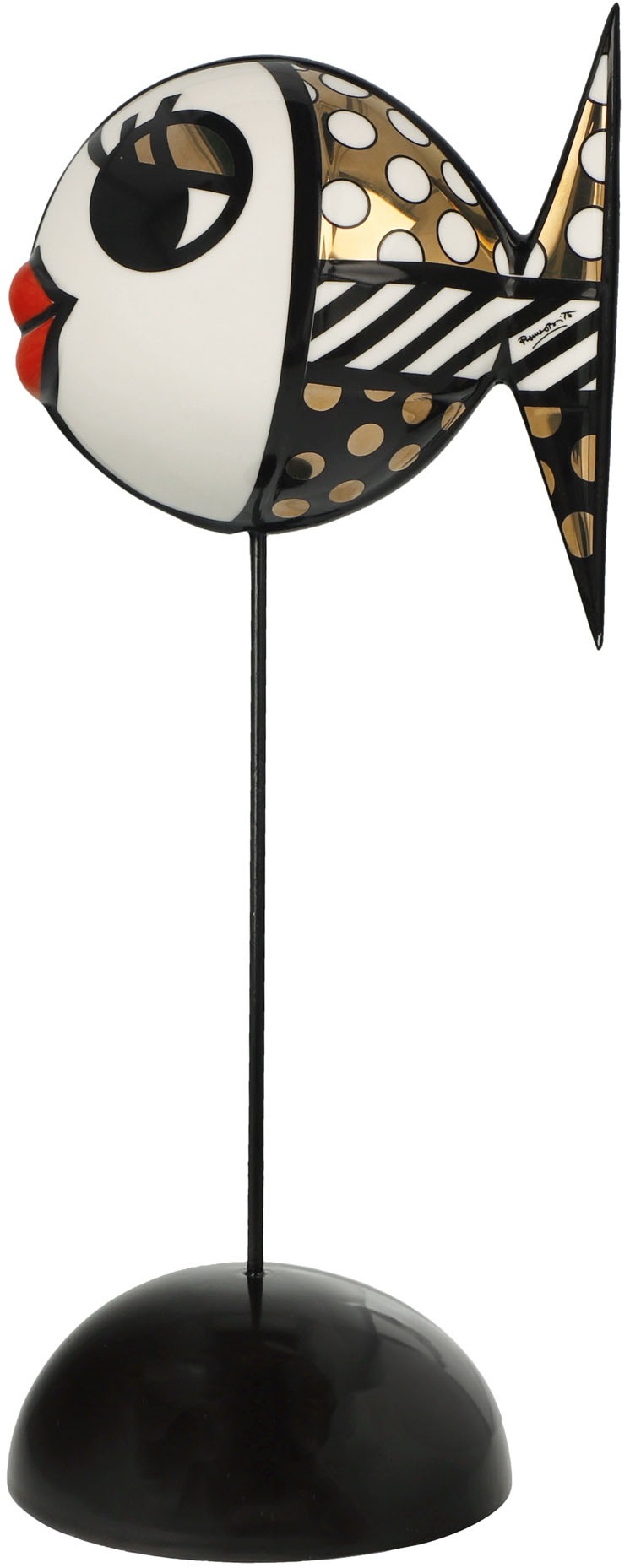 Goebel Sammelfigur "Figur Romero Britto - Golden Deeply in Love 2"
