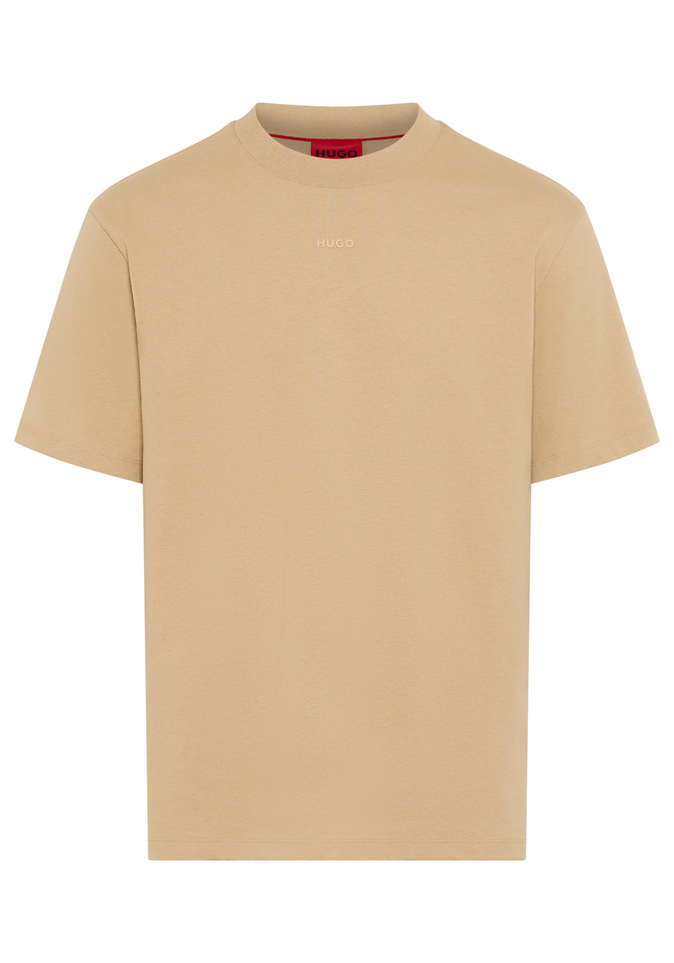 Hugo T-shirt à Manches Courtes Dapolino 10248326 01 Medium Beige M Homme 4