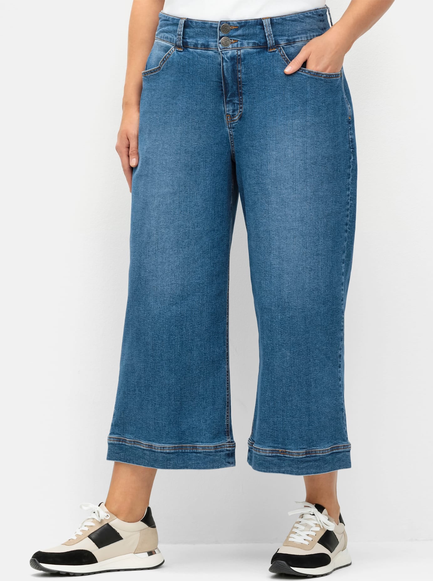 Sheego 7/8-Jeans, (1 tlg.)
