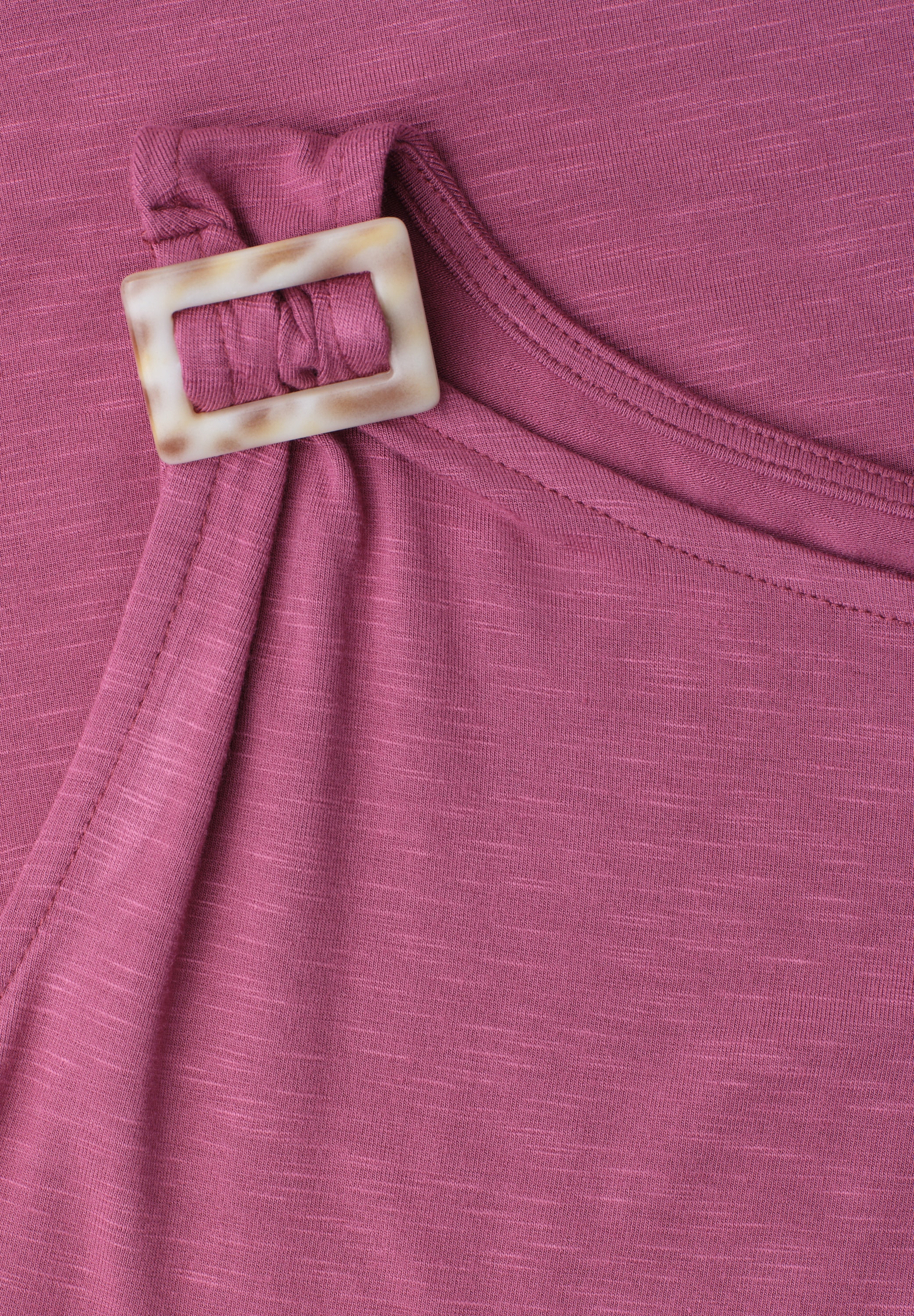 STREET ONE Shirttop mit Flammgarn