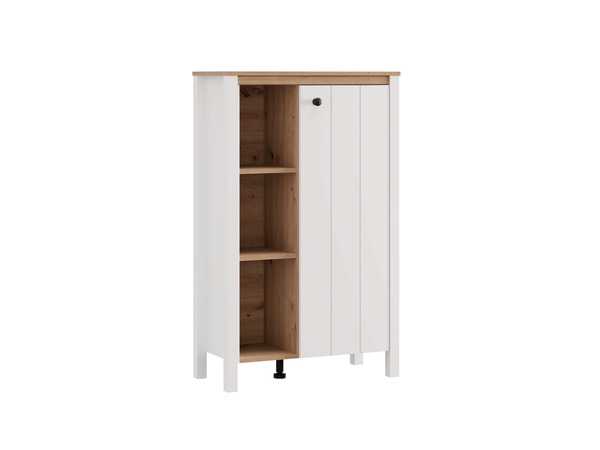 Home affaire Highboard »BEDFORD, Hochkommode, Vitrine, Glasvitrine, Kombi-Highboard« MDF-Profil 2D ummantelt, Hotstamping