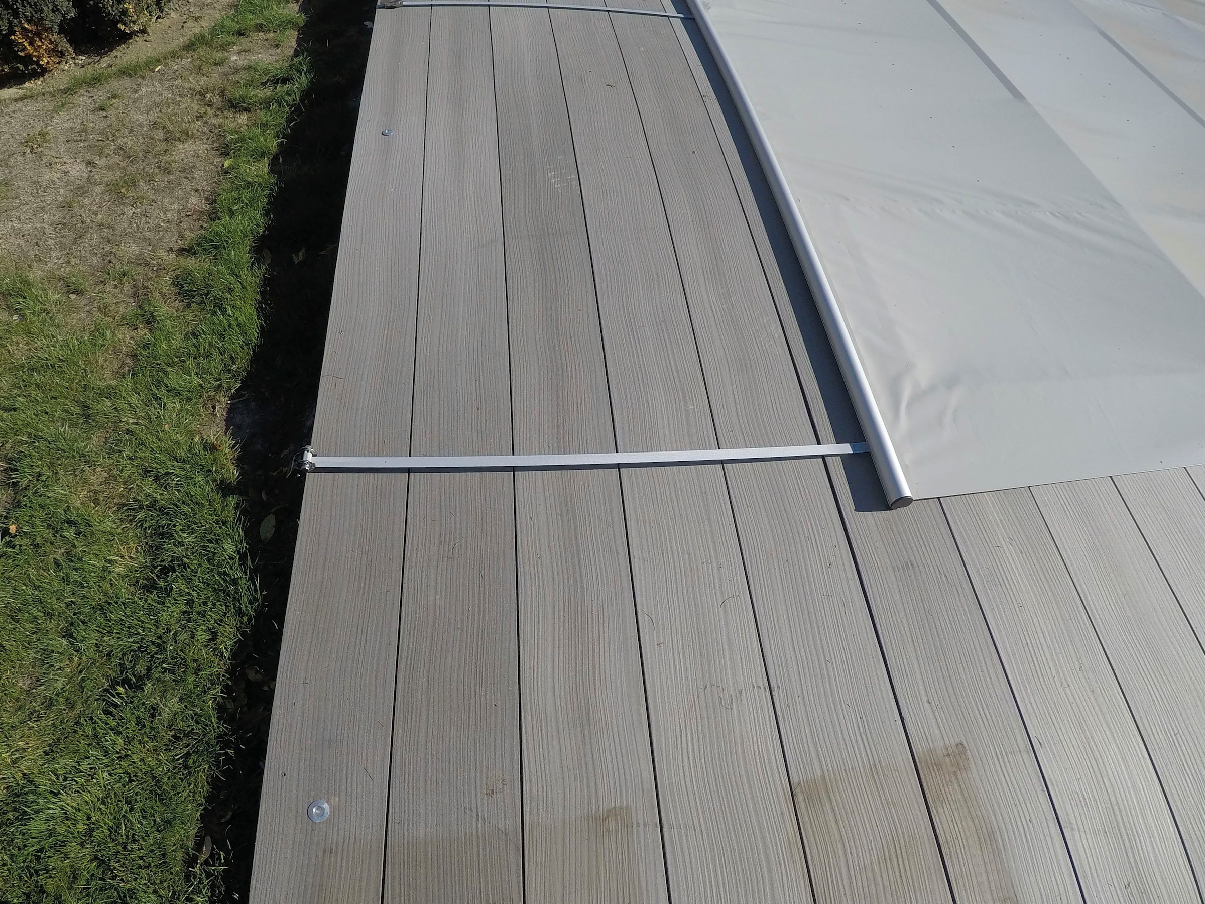 KWAD Pool-Abdeckplane »FLEX«, Rollabdeckung 8,0x4,0 m (Planenmaß 8,5x4,5 m)