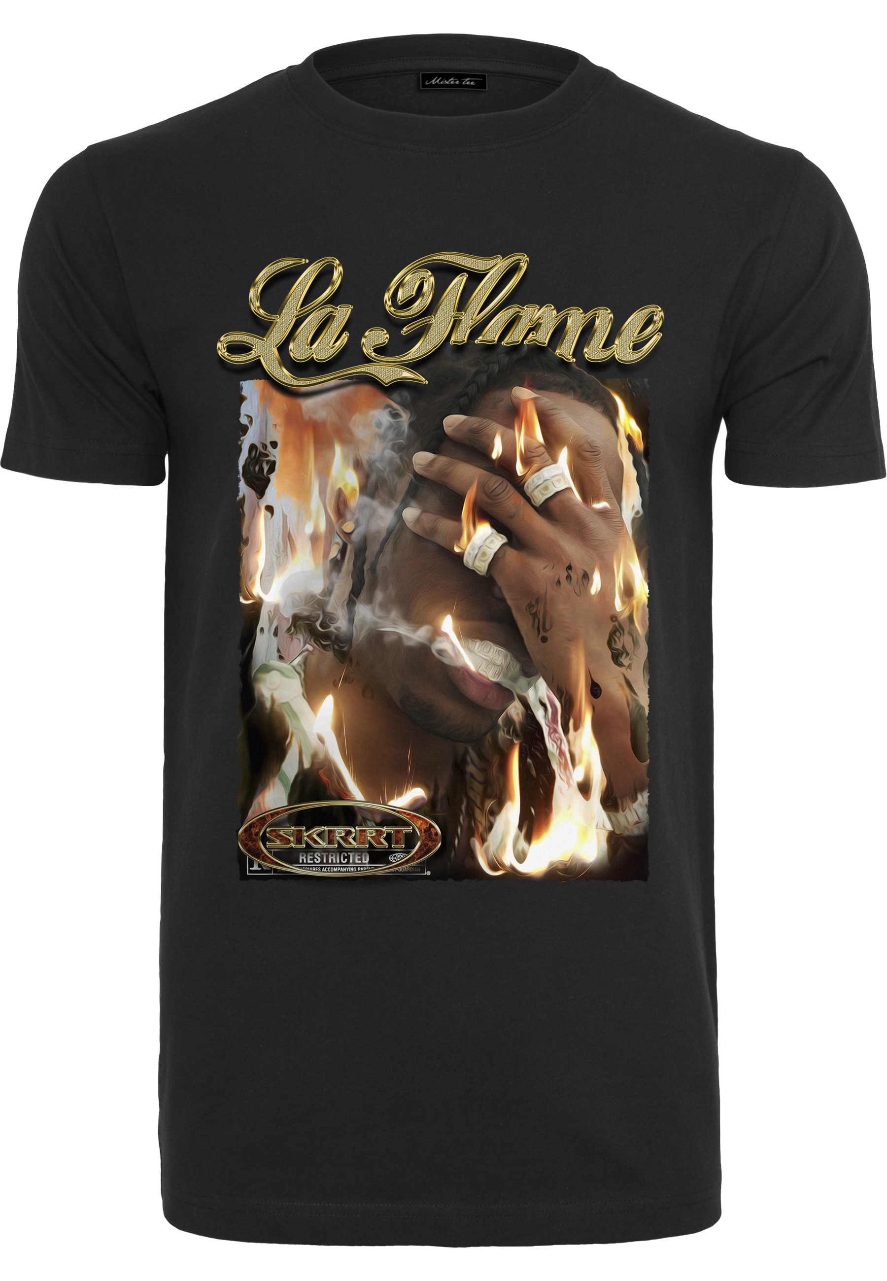 MisterTee T-Shirt "MisterTee Herren La Flame Tee" 1 Stk.