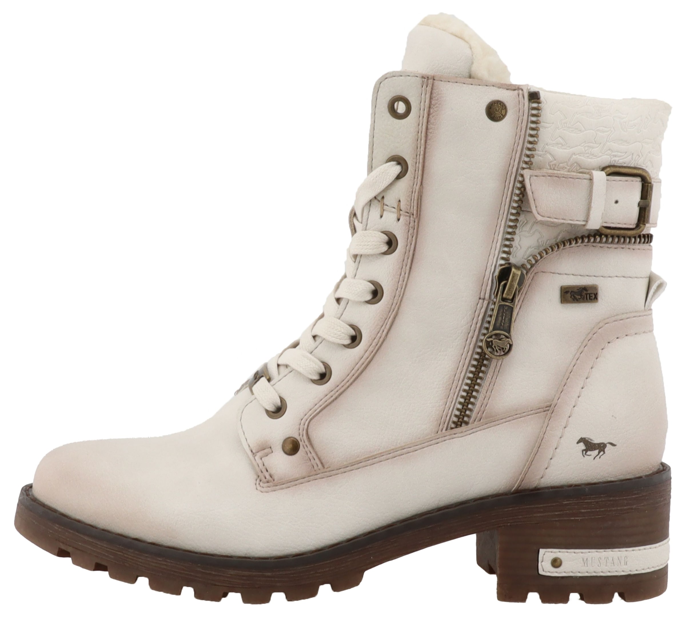 Mustang Shoes Winterstiefelette »Haukea«  Winterstiefelette, Boots mit Innenreißveschluss