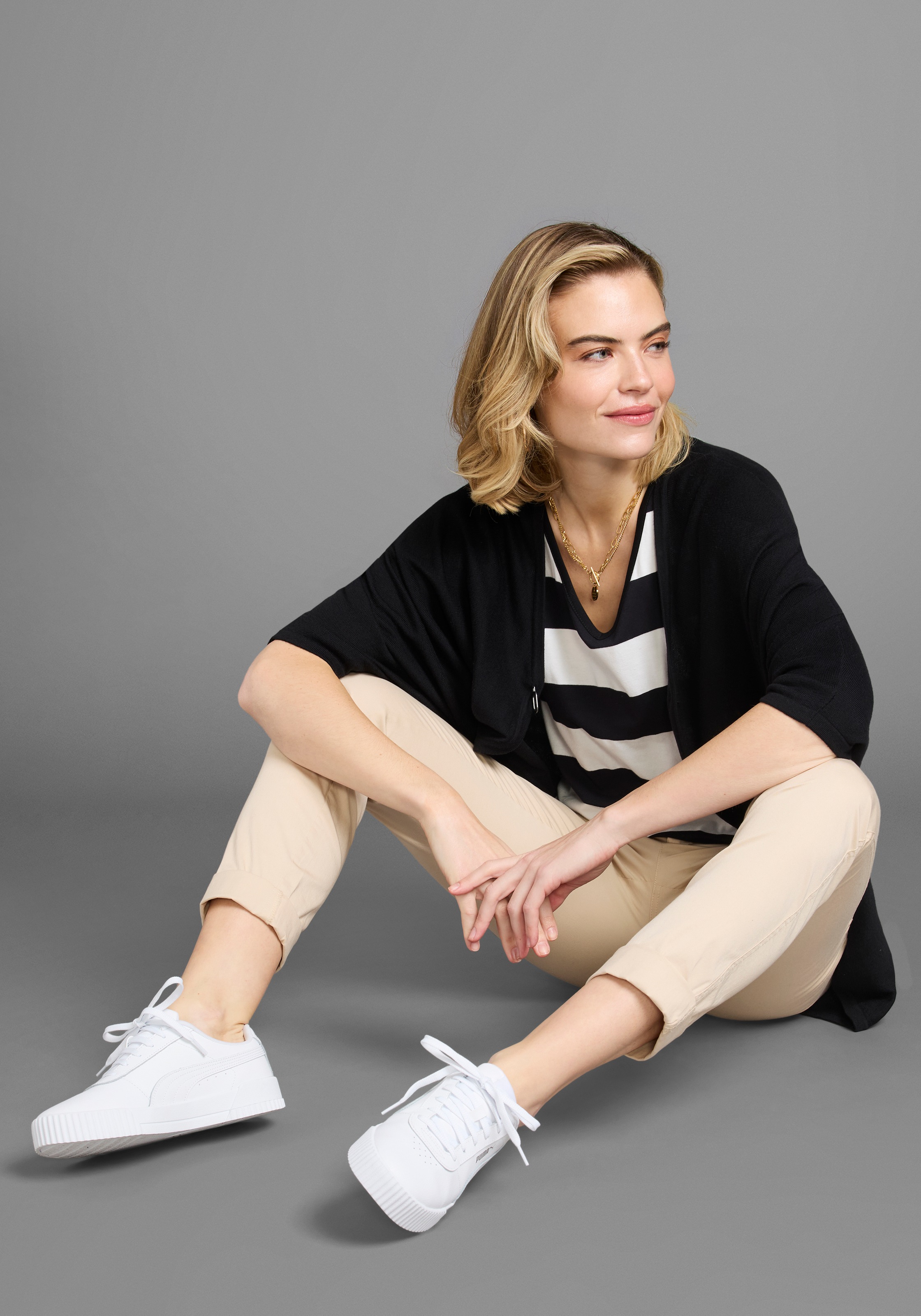 Laura Scott T-Shirt, im Streifen-Mix