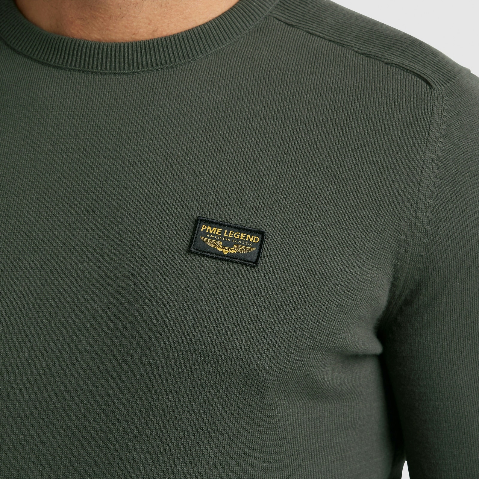 PME LEGEND Rundhalspullover »Buckley Knit«