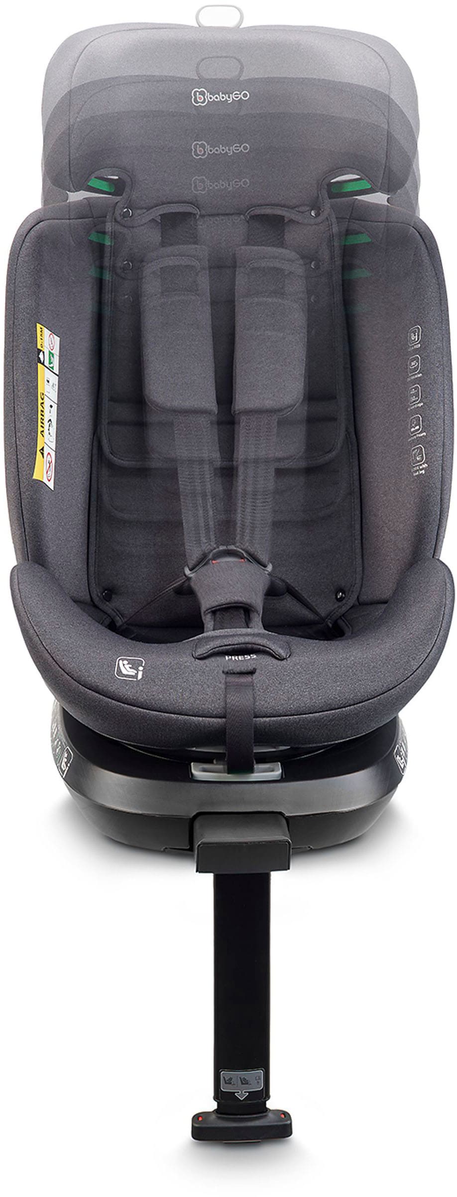 BabyGo Autokindersitz »Move 360 I Size« für Körpergröße von 40-150 cm