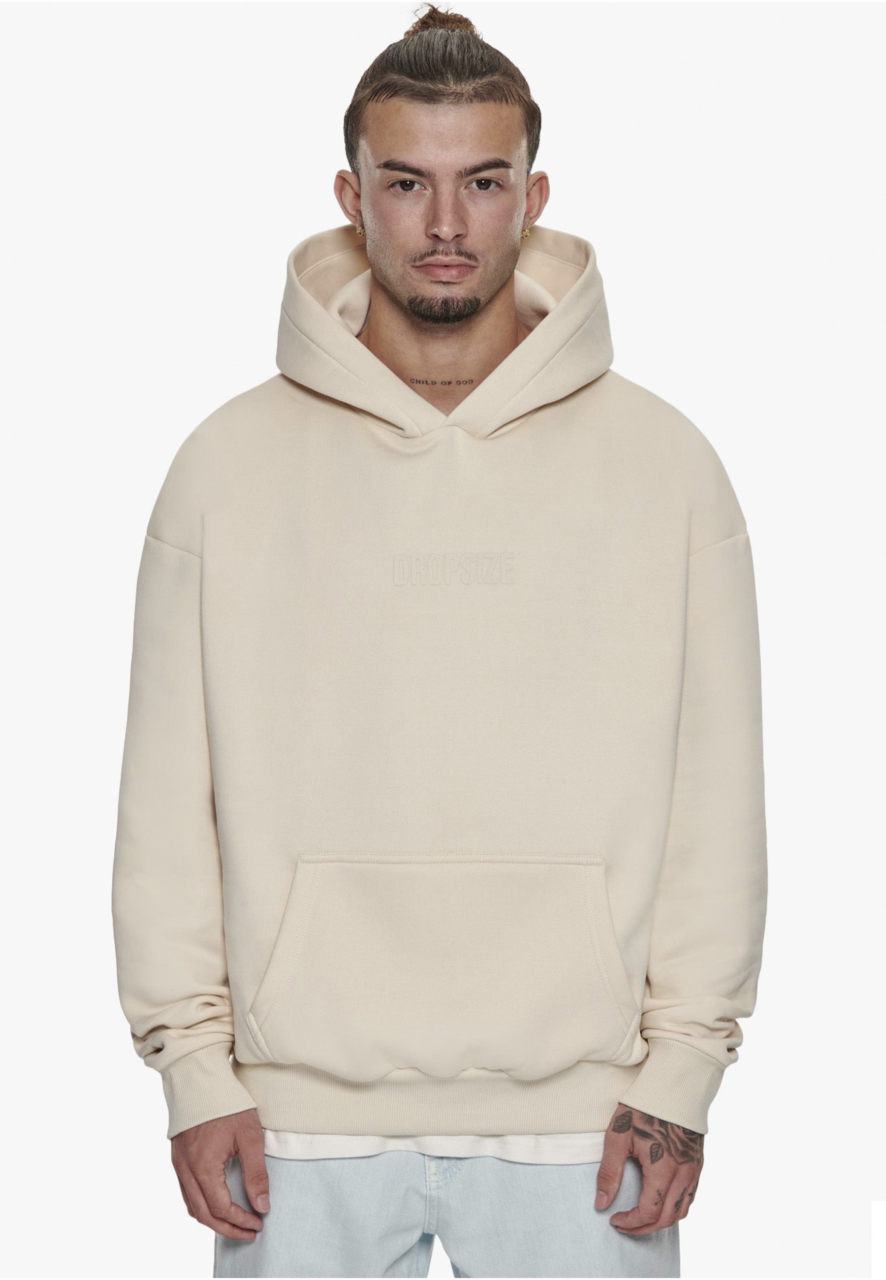 Dropsize Kapuzenpullover »Dropsize Herren Dropsize Heavy Oversize Center HD Hoodie« 1 Stk.