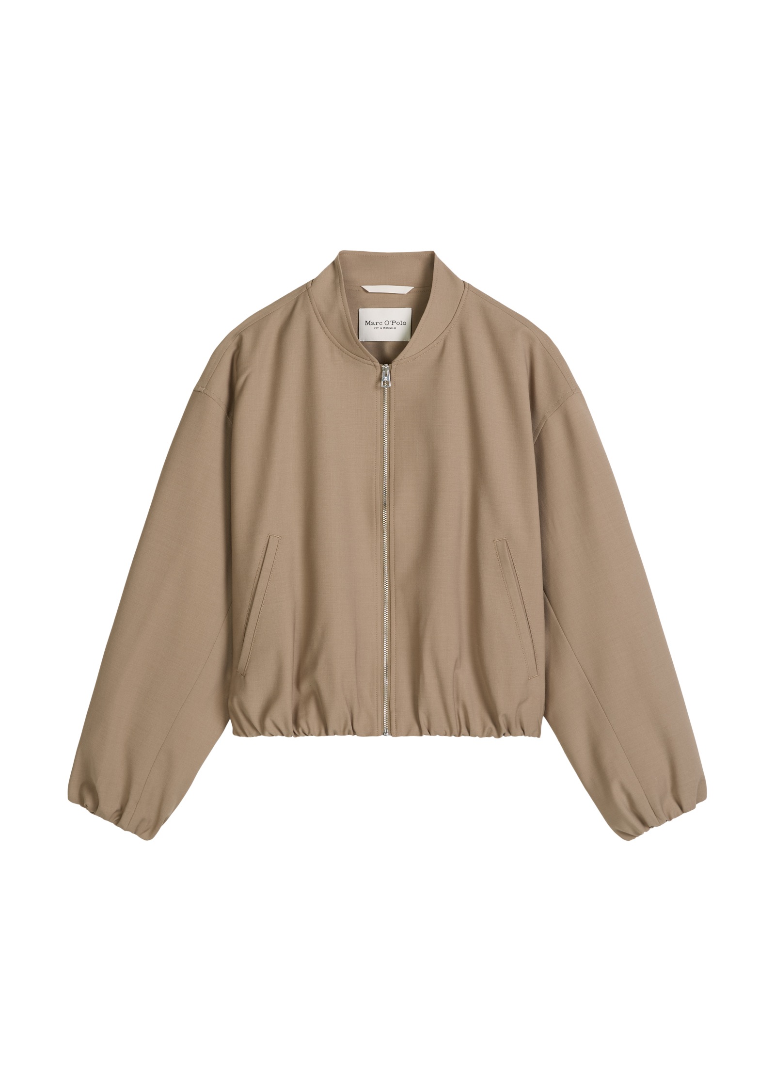 Marc O'Polo Outdoorjacke »aus Technical Wool Blend« ohne Kapuze